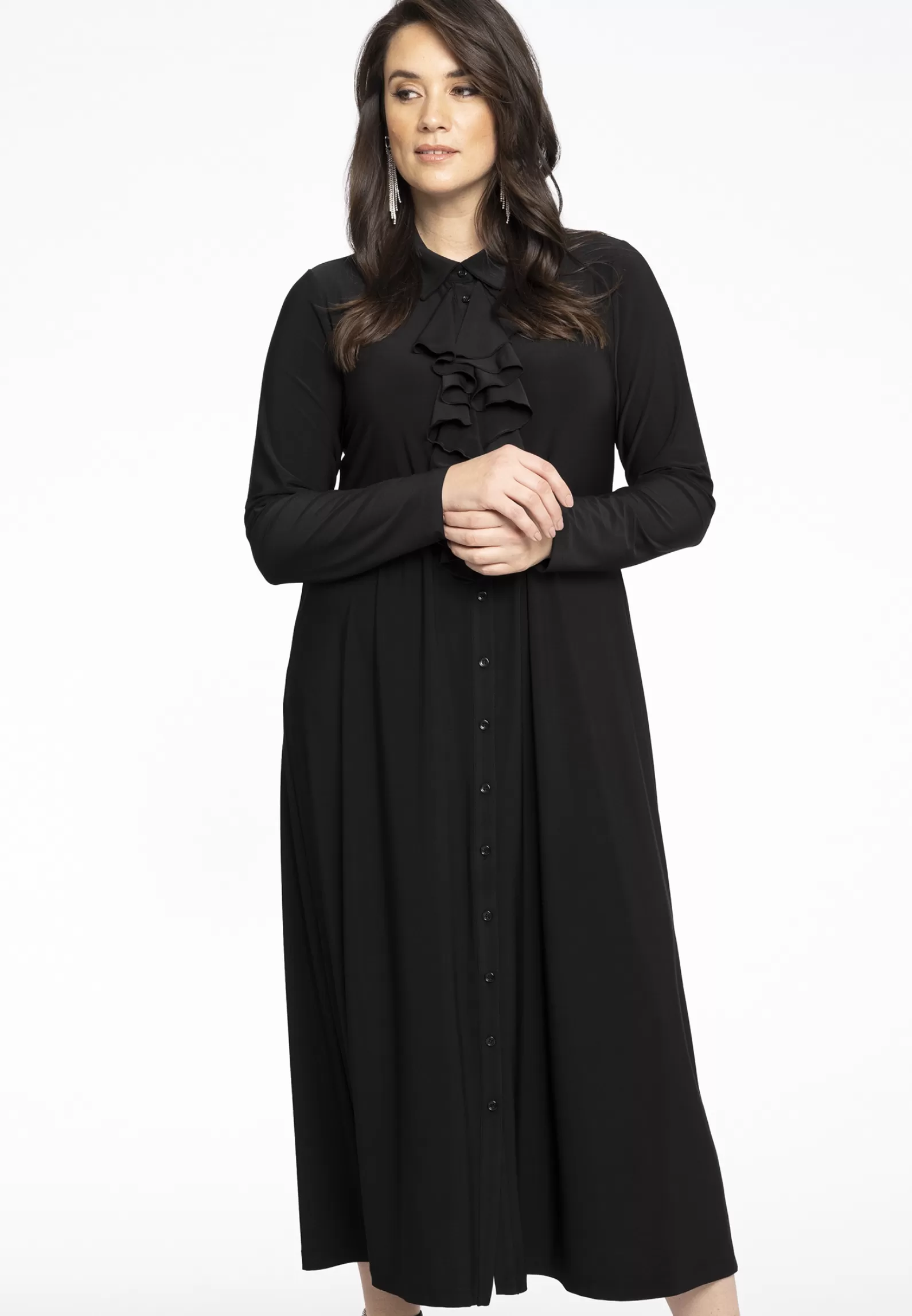 Best Blouse Dress A-Line Frilled Dolce Women Dresses