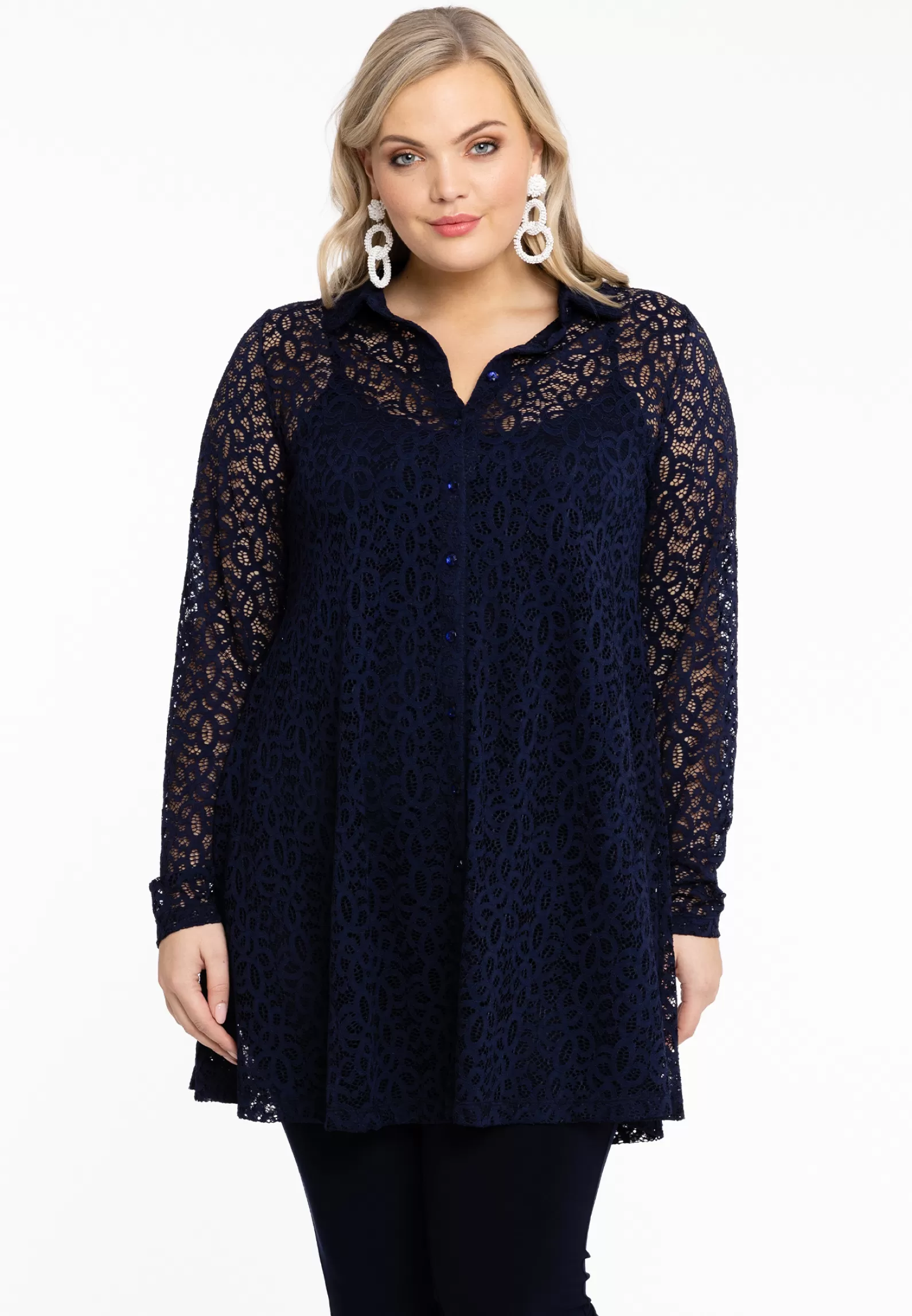 Outlet Blouse Lace Women Blouses