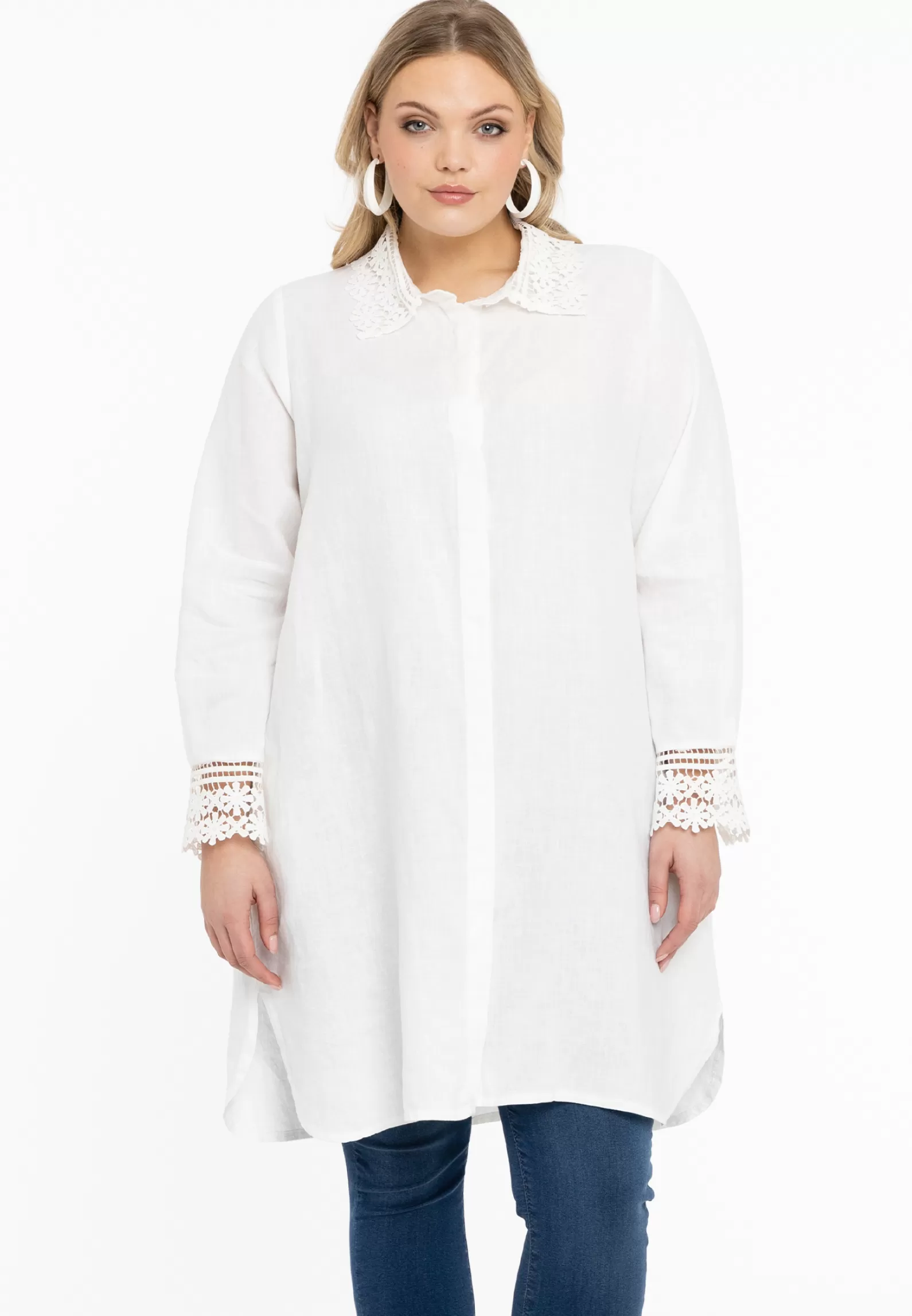 Discount Blouse Lace Linen Women Blouses