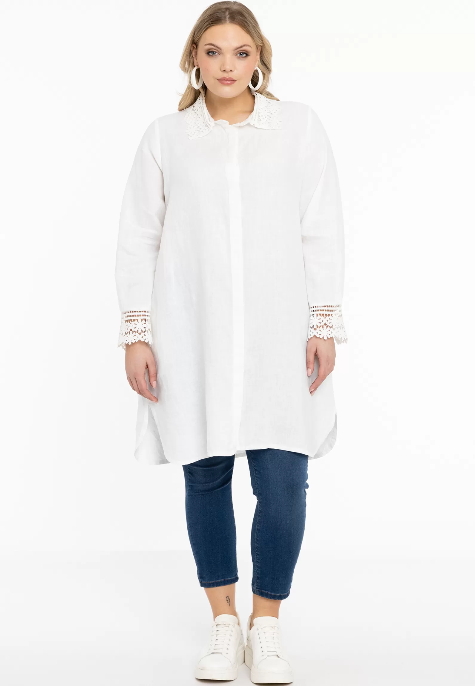 Discount Blouse Lace Linen Women Blouses