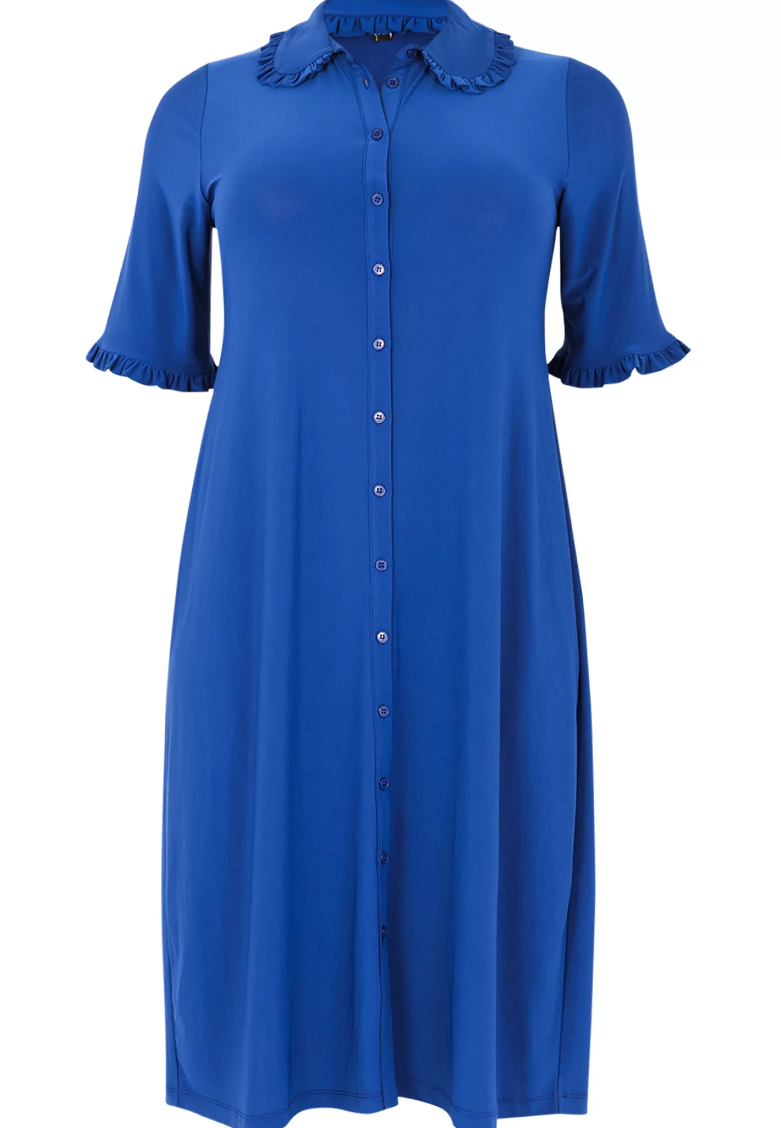 Best Sale Blouse Midi Frilled Dolce Women Blouses