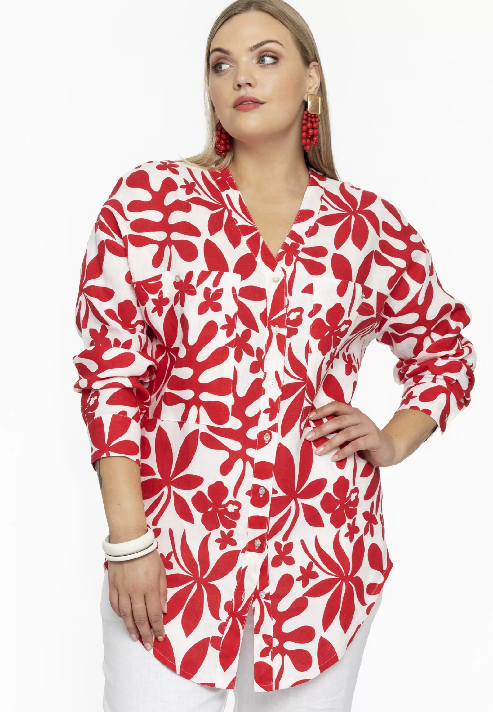 Store Blouse Oversized Anna Women Blouses
