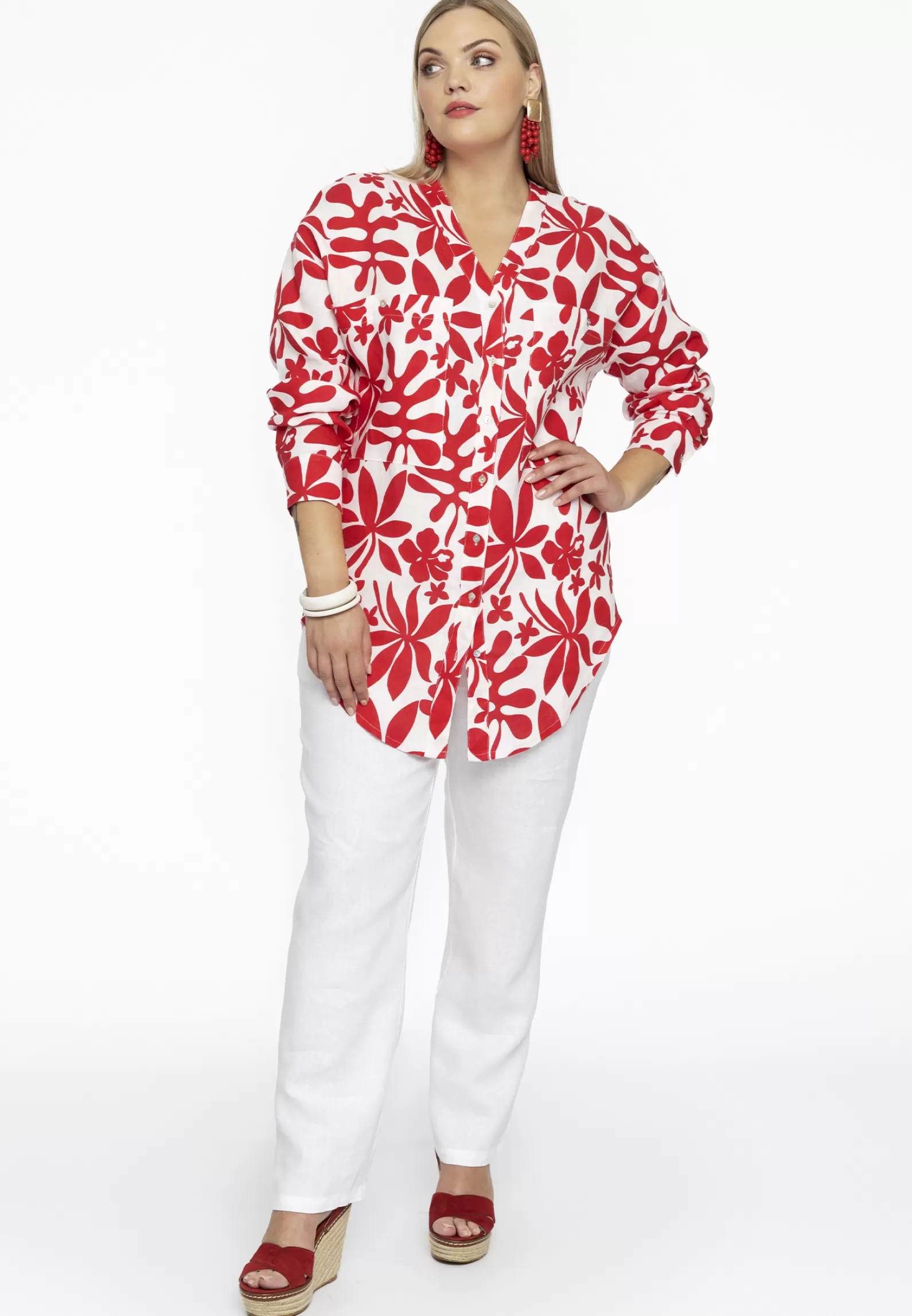 Store Blouse Oversized Anna Women Blouses