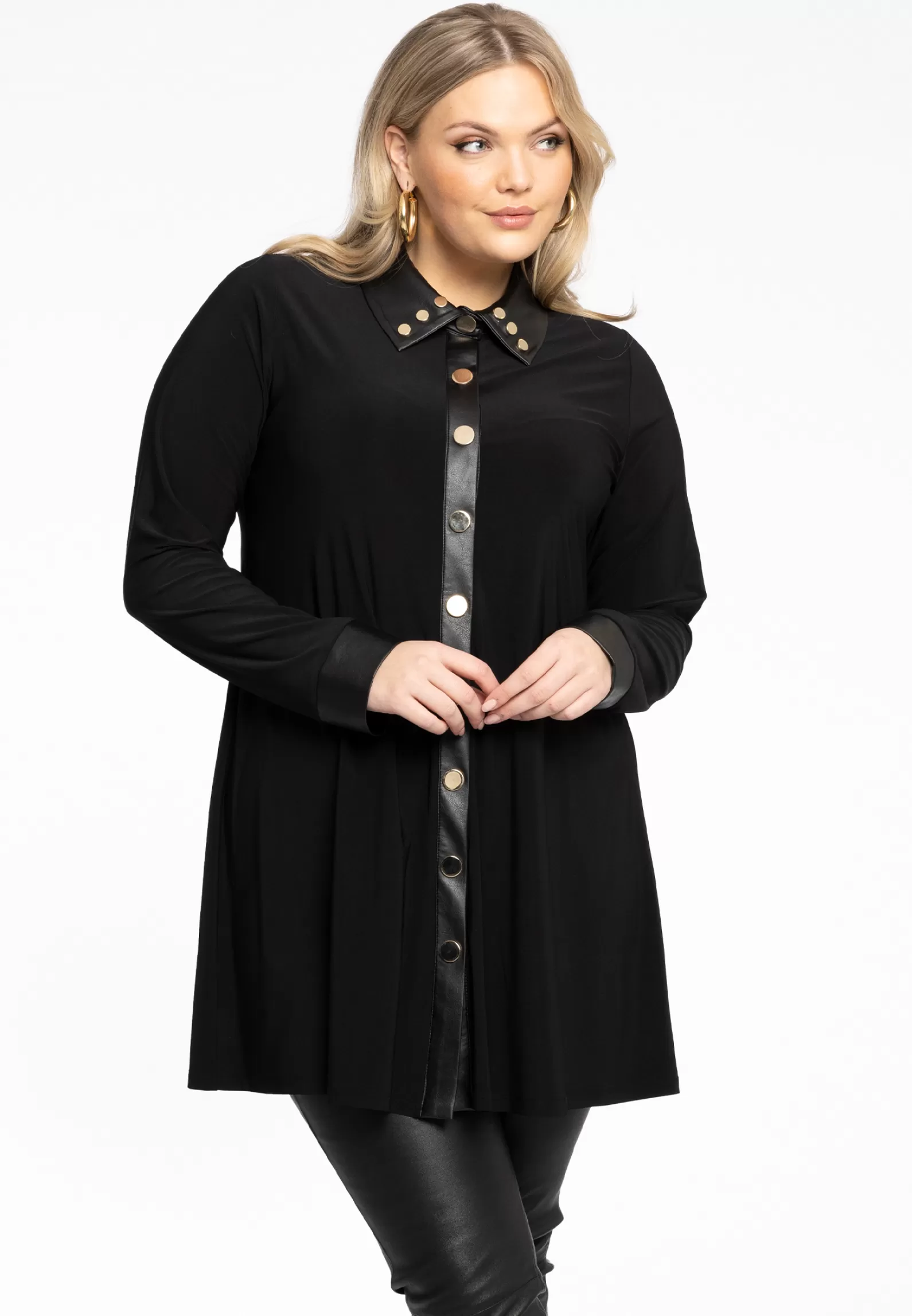 Outlet Blouse Studs Dolce Women Dresses
