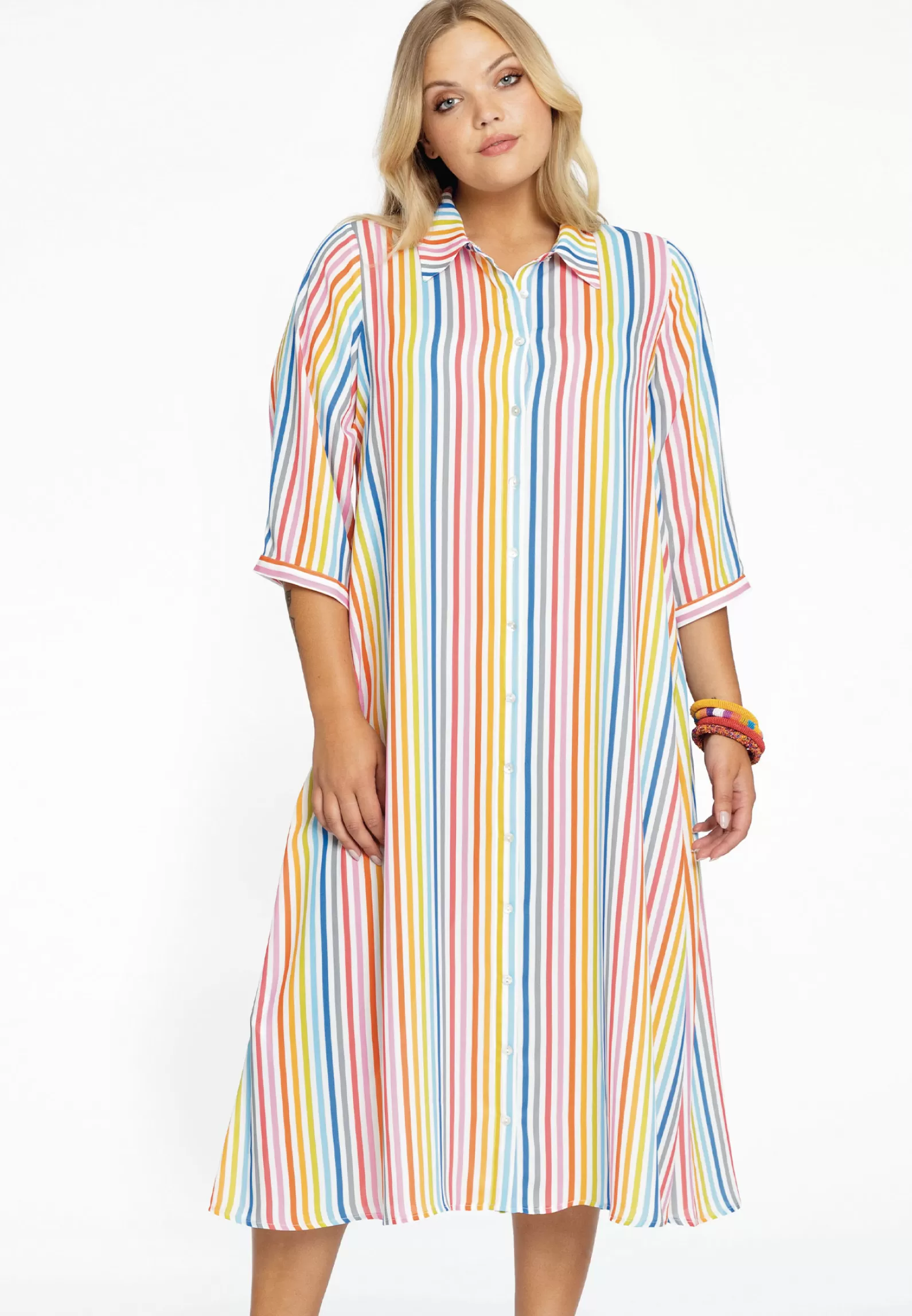 Sale Blouse-Dress Rainbow Women Blouses