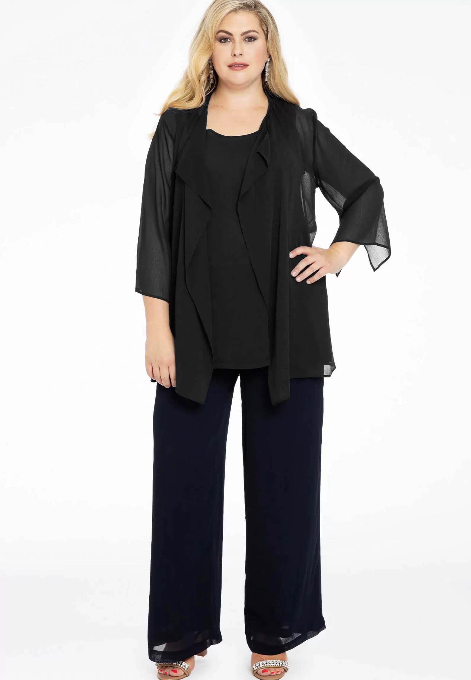 New Blouse-Jacket Voile Women Blouses