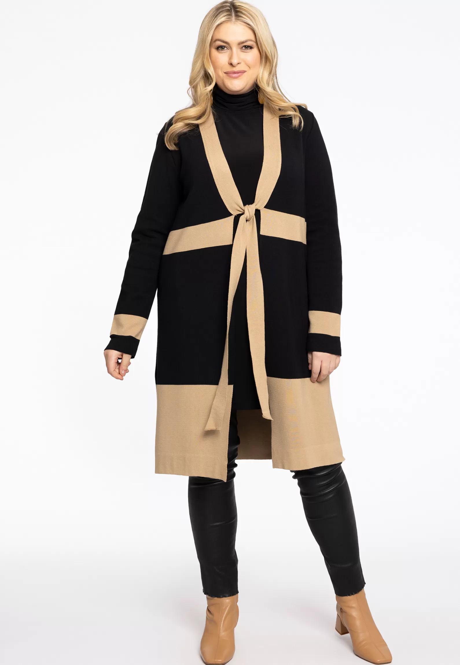 Discount Cardigan Knot Knitted Women Sweaters & Cardigans