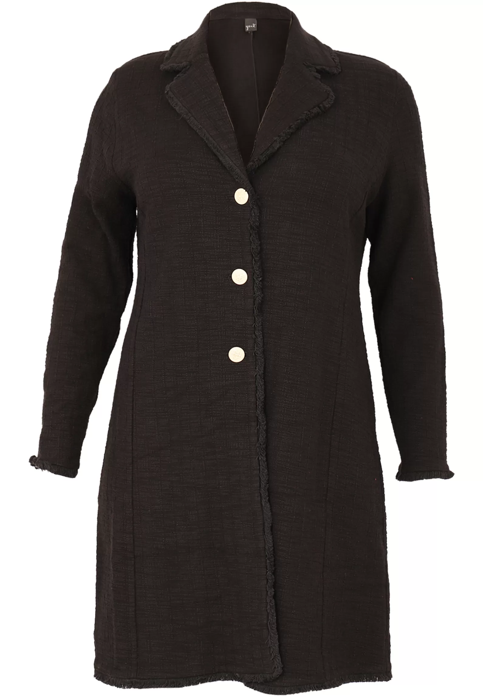 Clearance Cardigan Long Fringed Boucle Women Sweaters & Cardigans