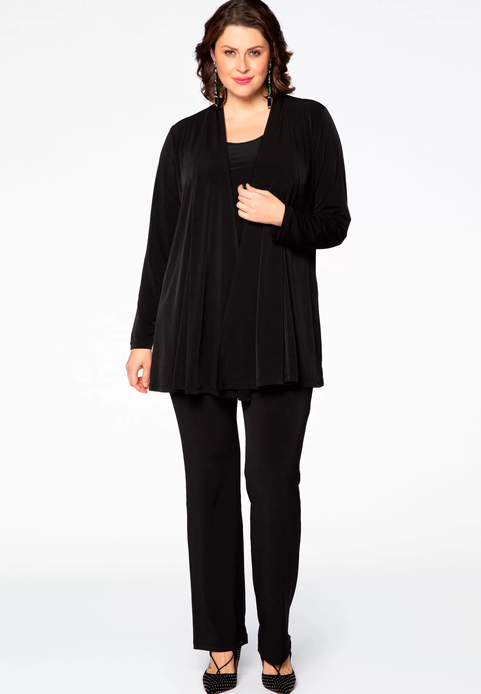 Shop Cardigan Short Pleated Dolce Women Basics