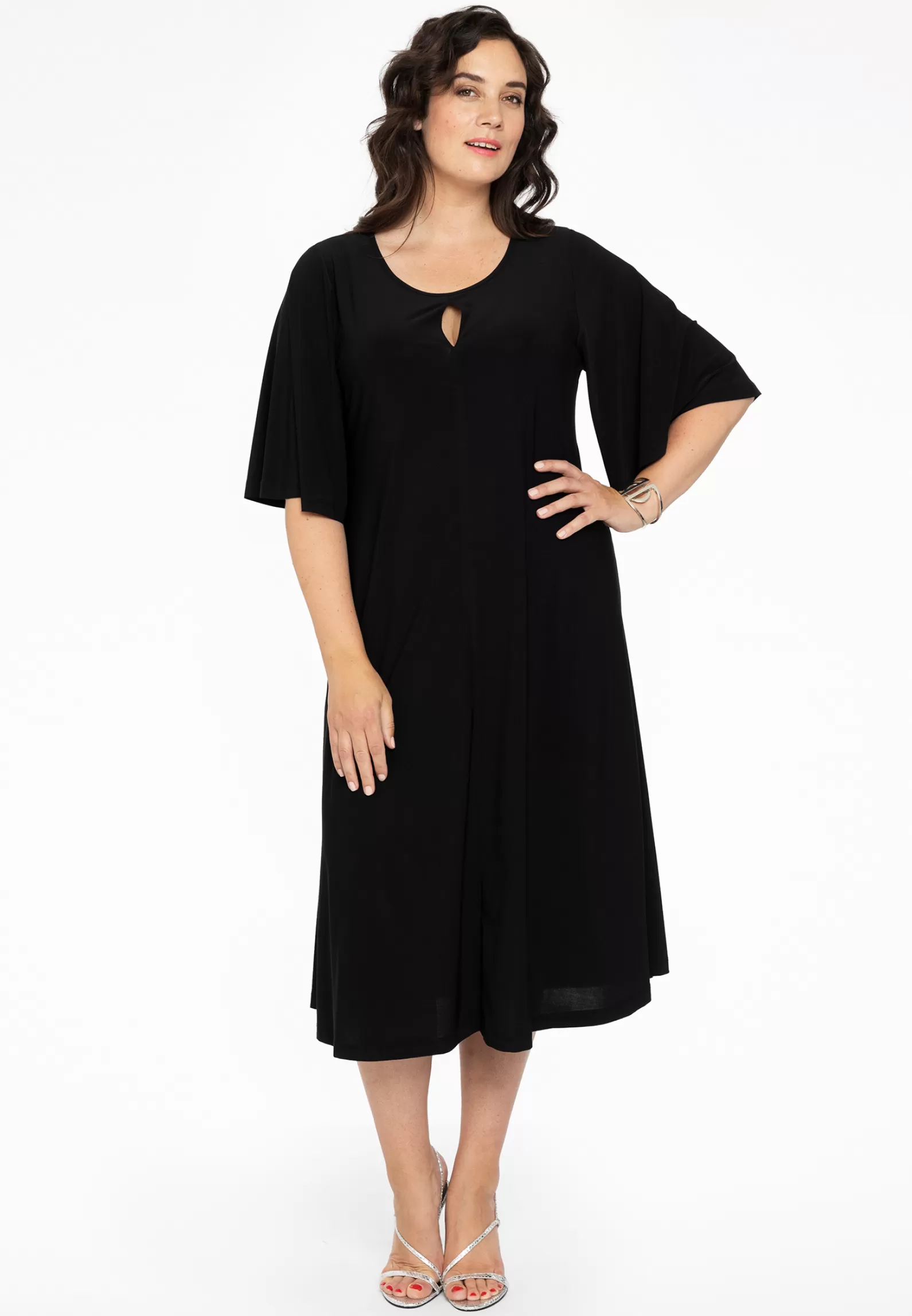Hot Dress A-Line Circle Sleeve Dolce Women Basics