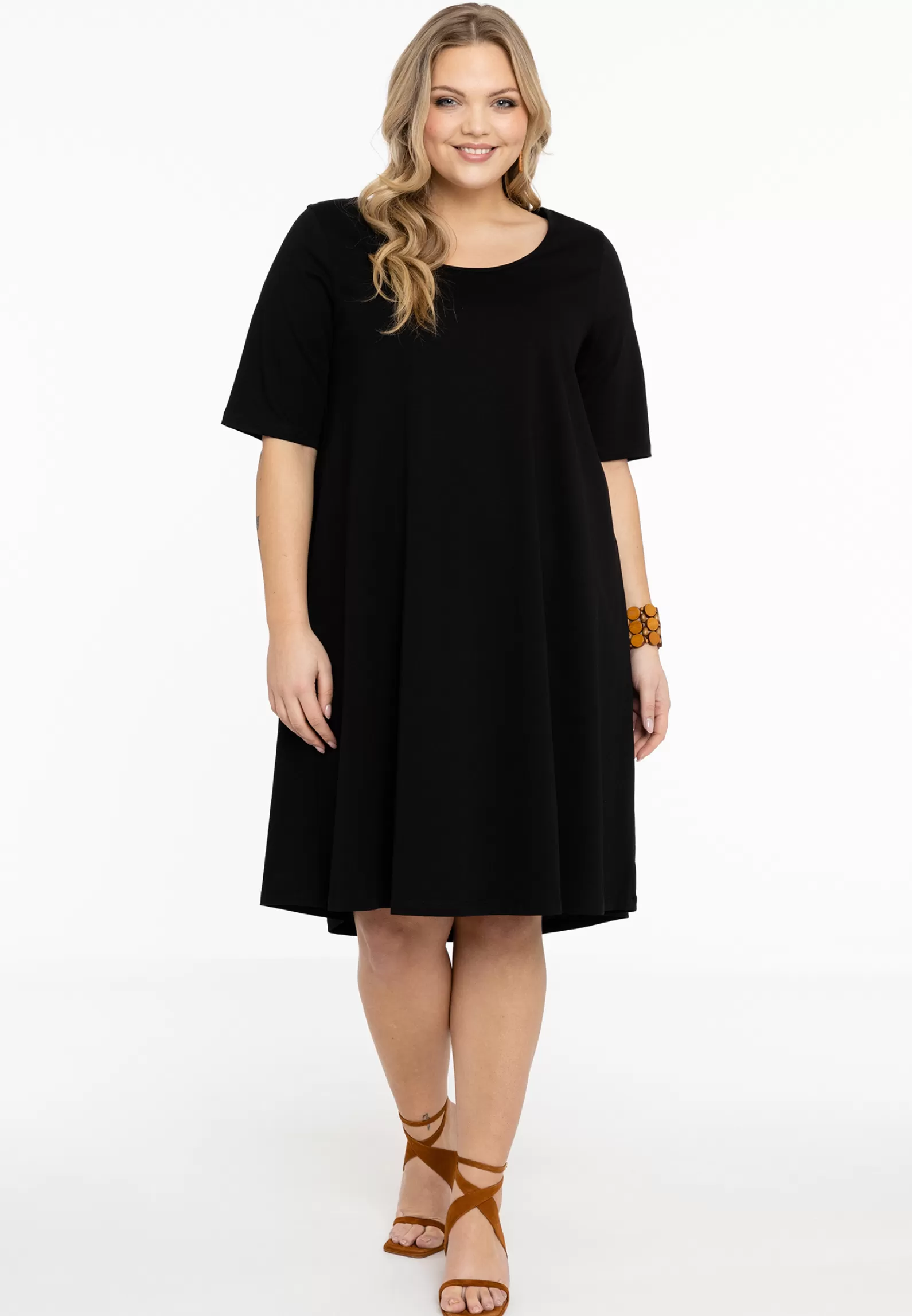 Shop Dress A-Line Cotton Women Basics