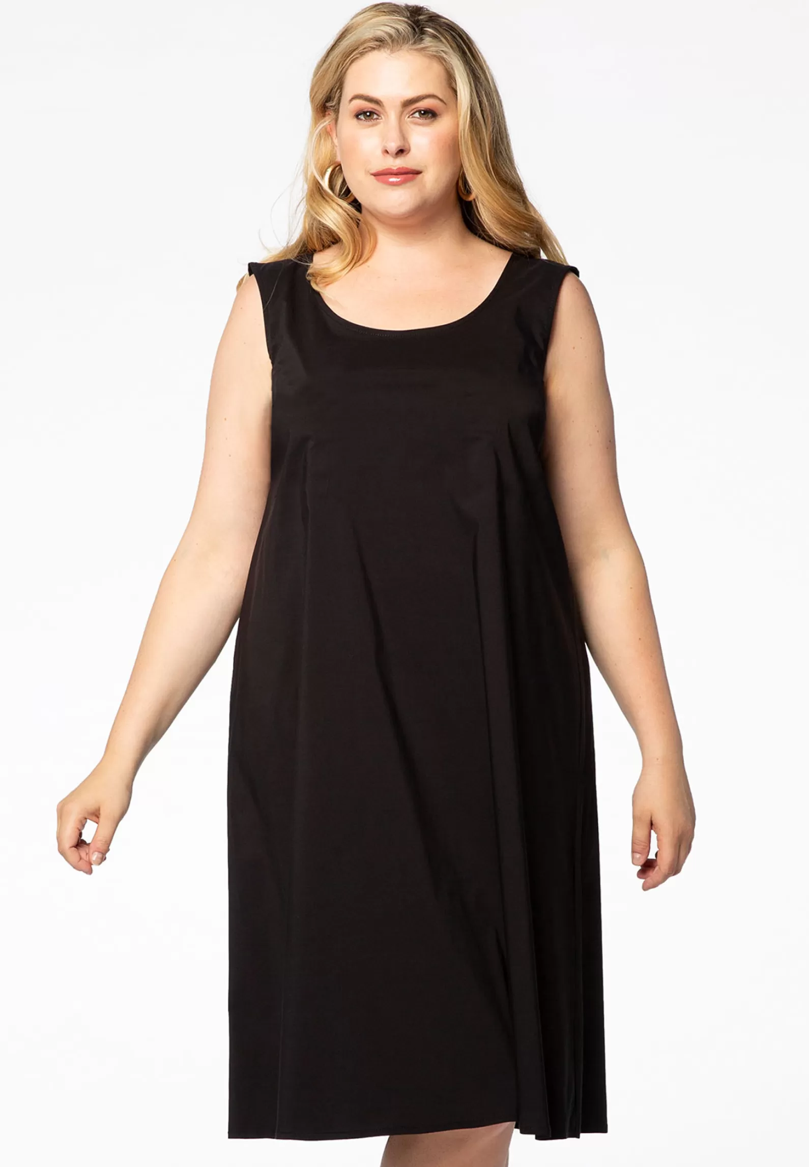 Best Sale Dress A-Line Cotton Stretch Women Basics