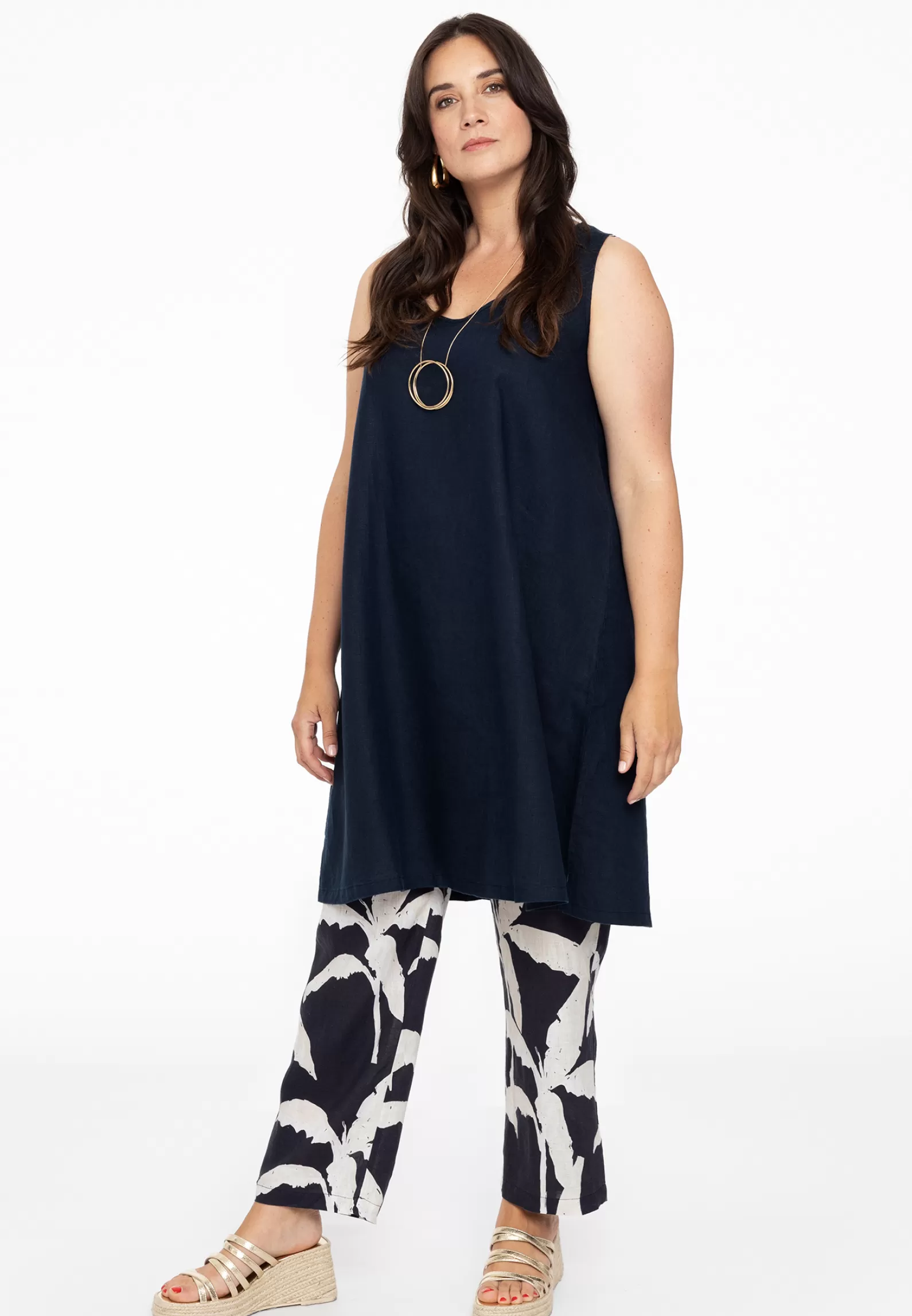 Discount Dress A-Line Linen Women Dresses