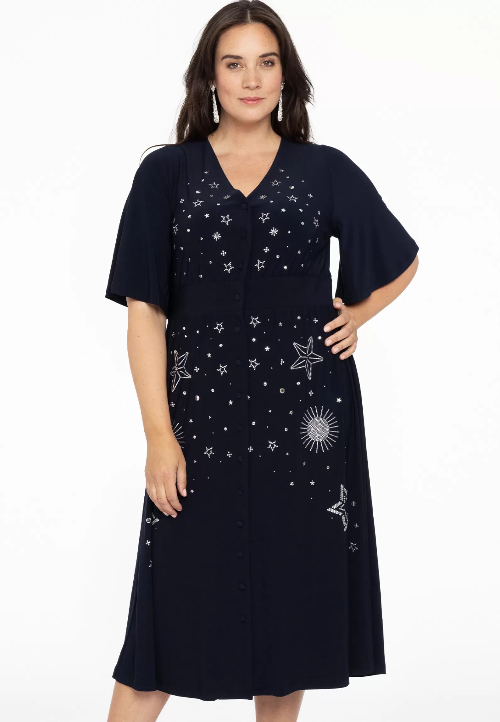 Discount Dress Circle Sleeve Dolce Women Dresses