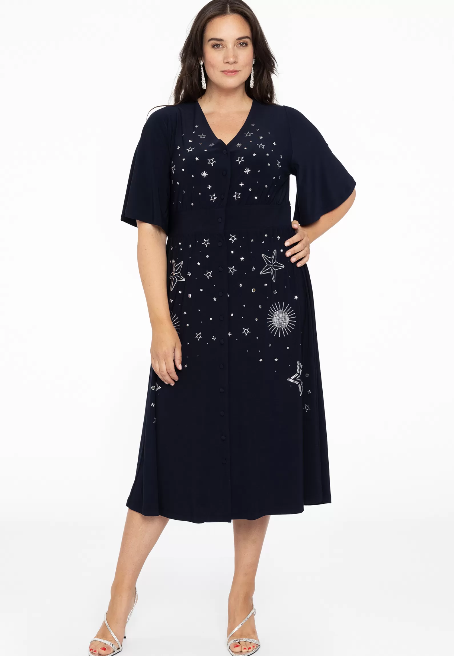 Discount Dress Circle Sleeve Dolce Women Dresses