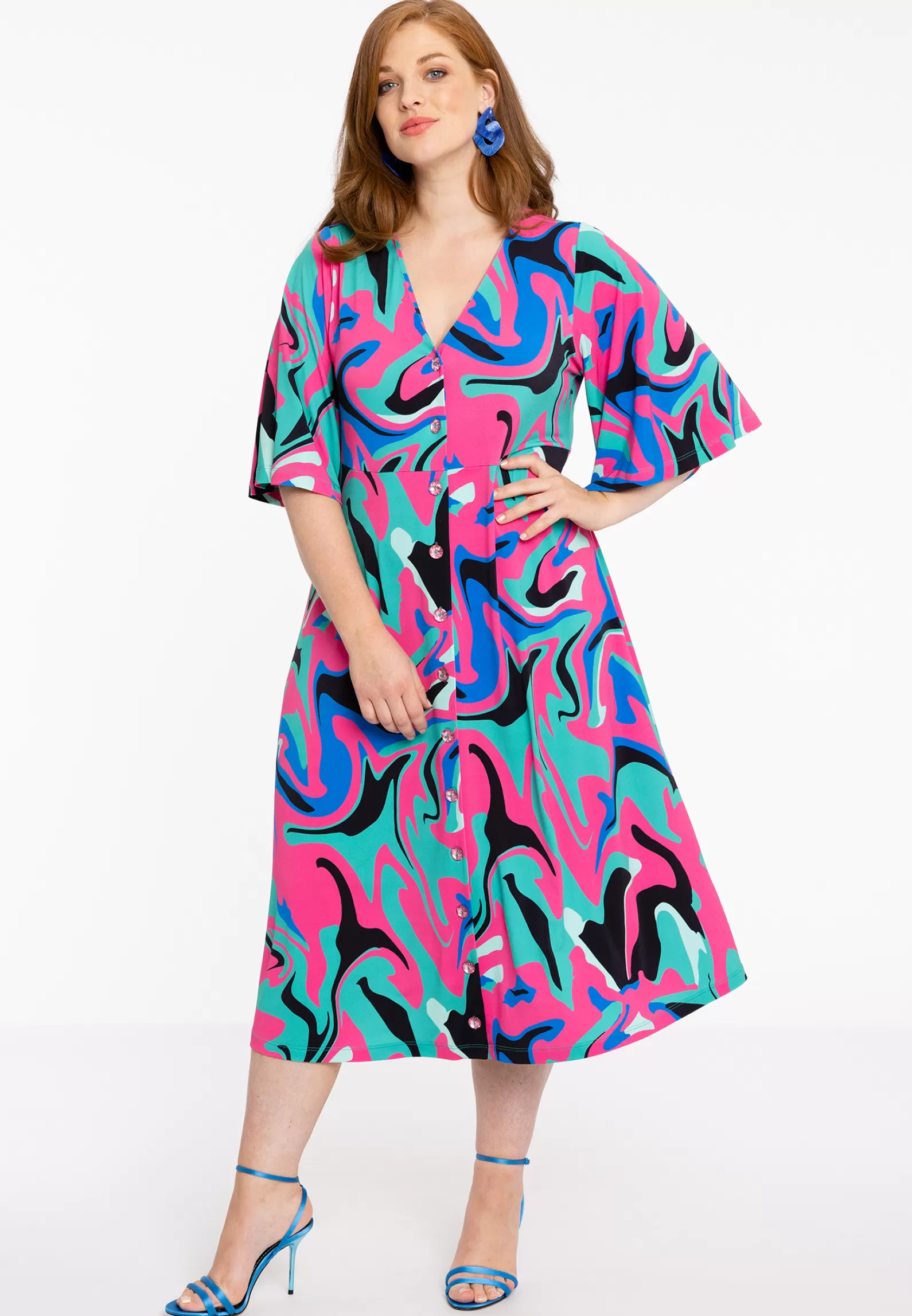 Shop Dress Circlesleeve Groovy Women Dresses