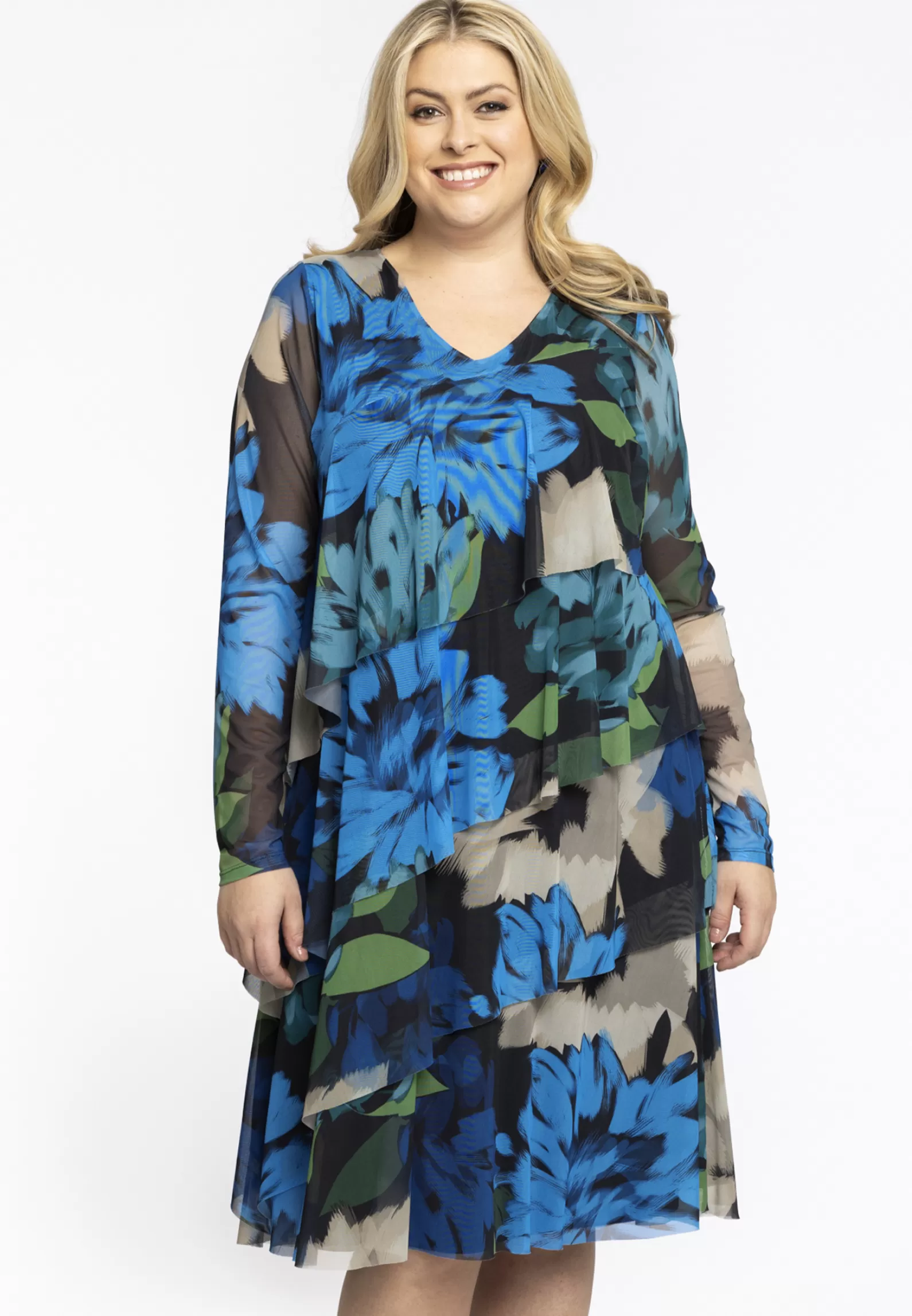 Fashion Dress Frilled Ardennes Women Dresses