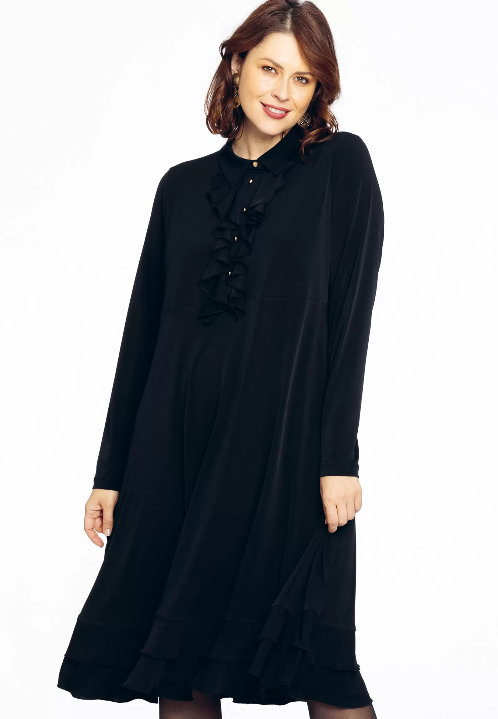Cheap Dress Front Frill Dolce Women Dresses