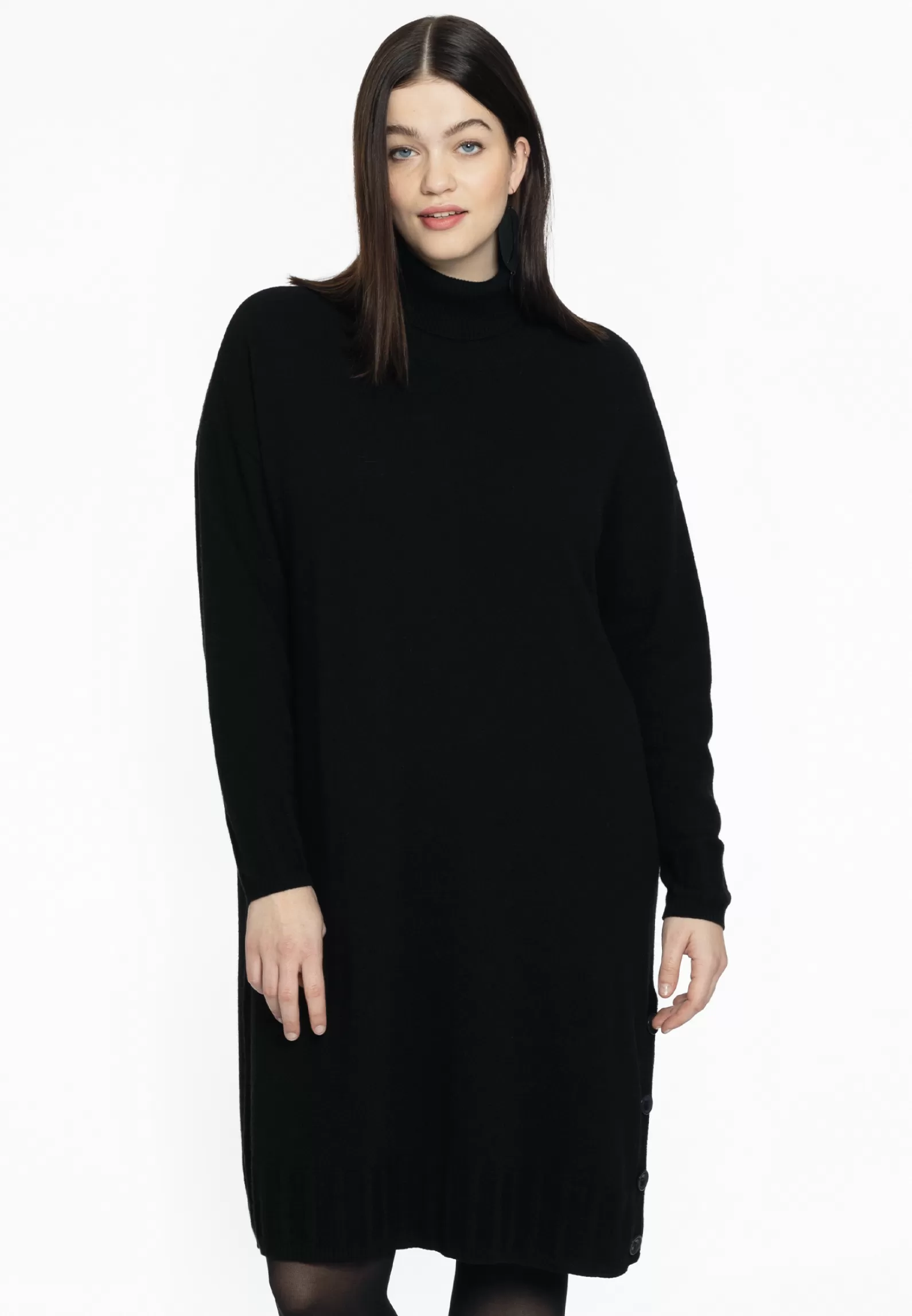 Best Sale Dress High Neck Knitted Women Dresses