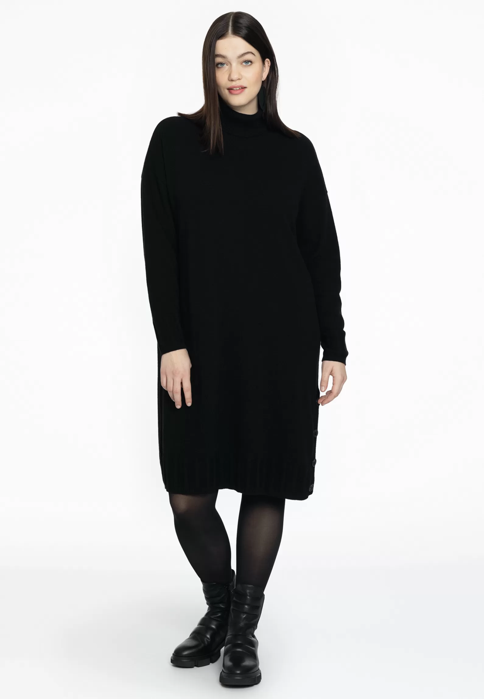 Best Sale Dress High Neck Knitted Women Dresses