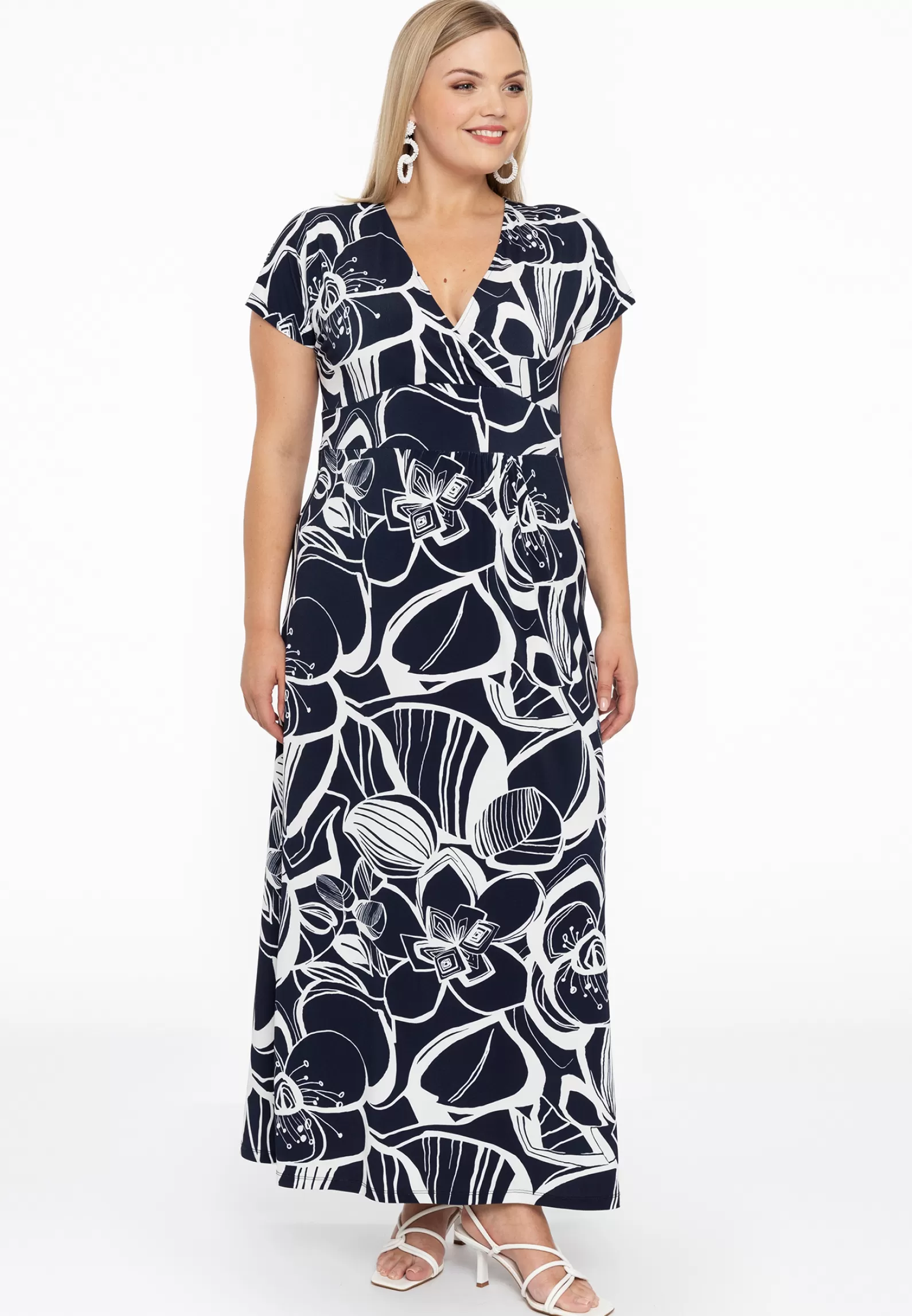 Sale Dress Long Crossed Sketch Women Dresses