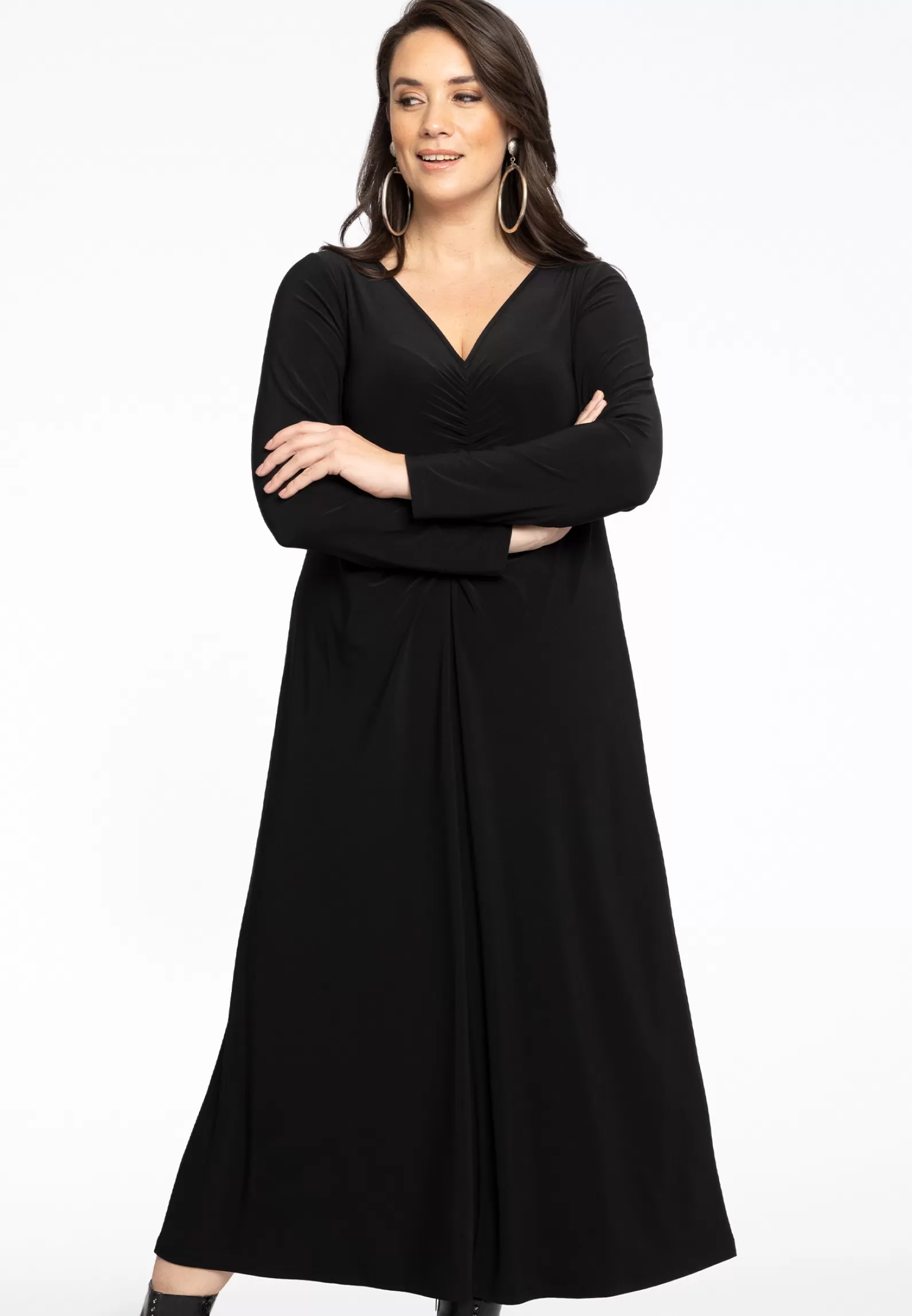 Outlet Dress Long Gather Dolce Women Dresses