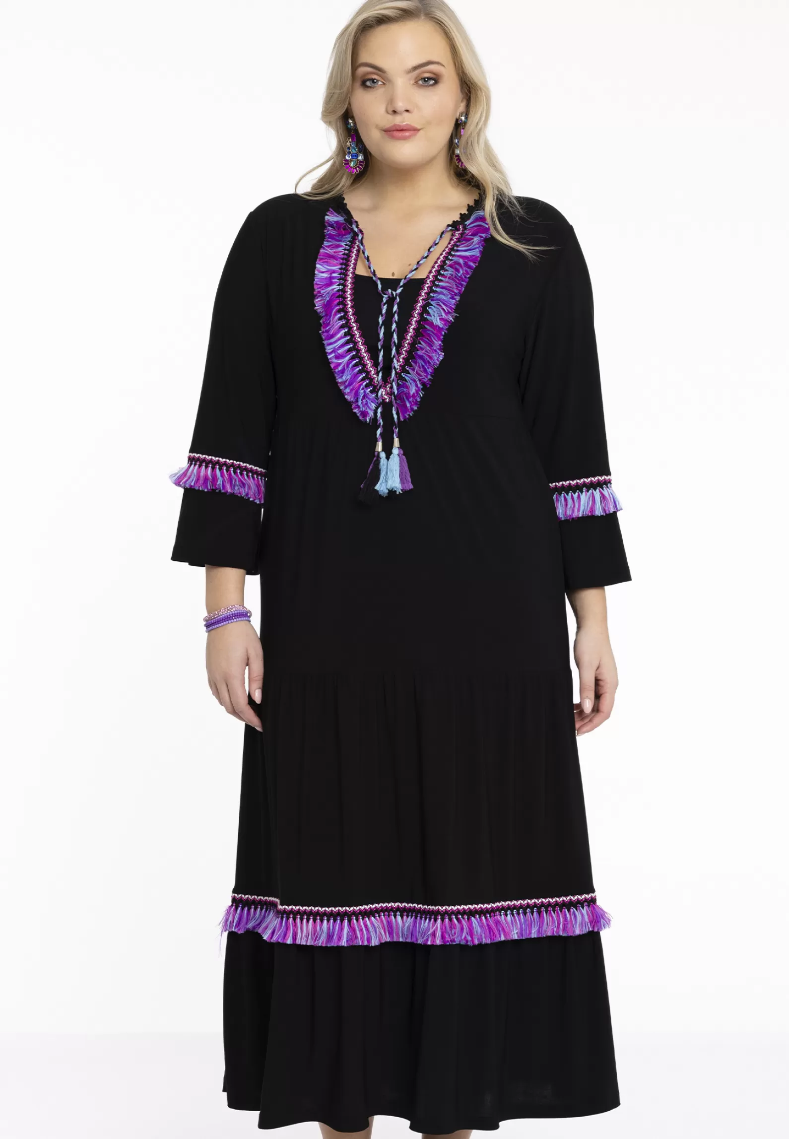 New Dress Long Tassel Dolce Women Dresses