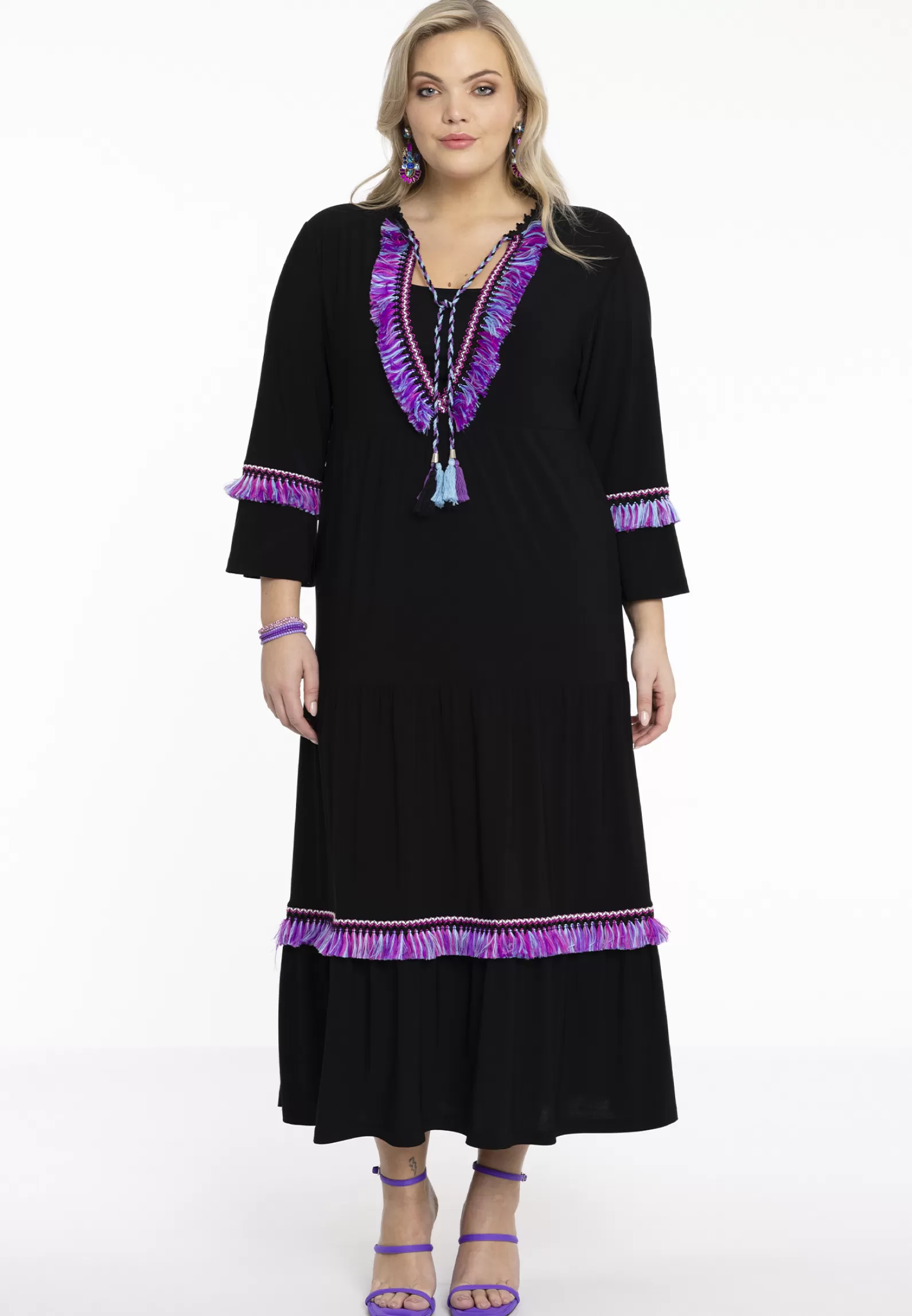 New Dress Long Tassel Dolce Women Dresses