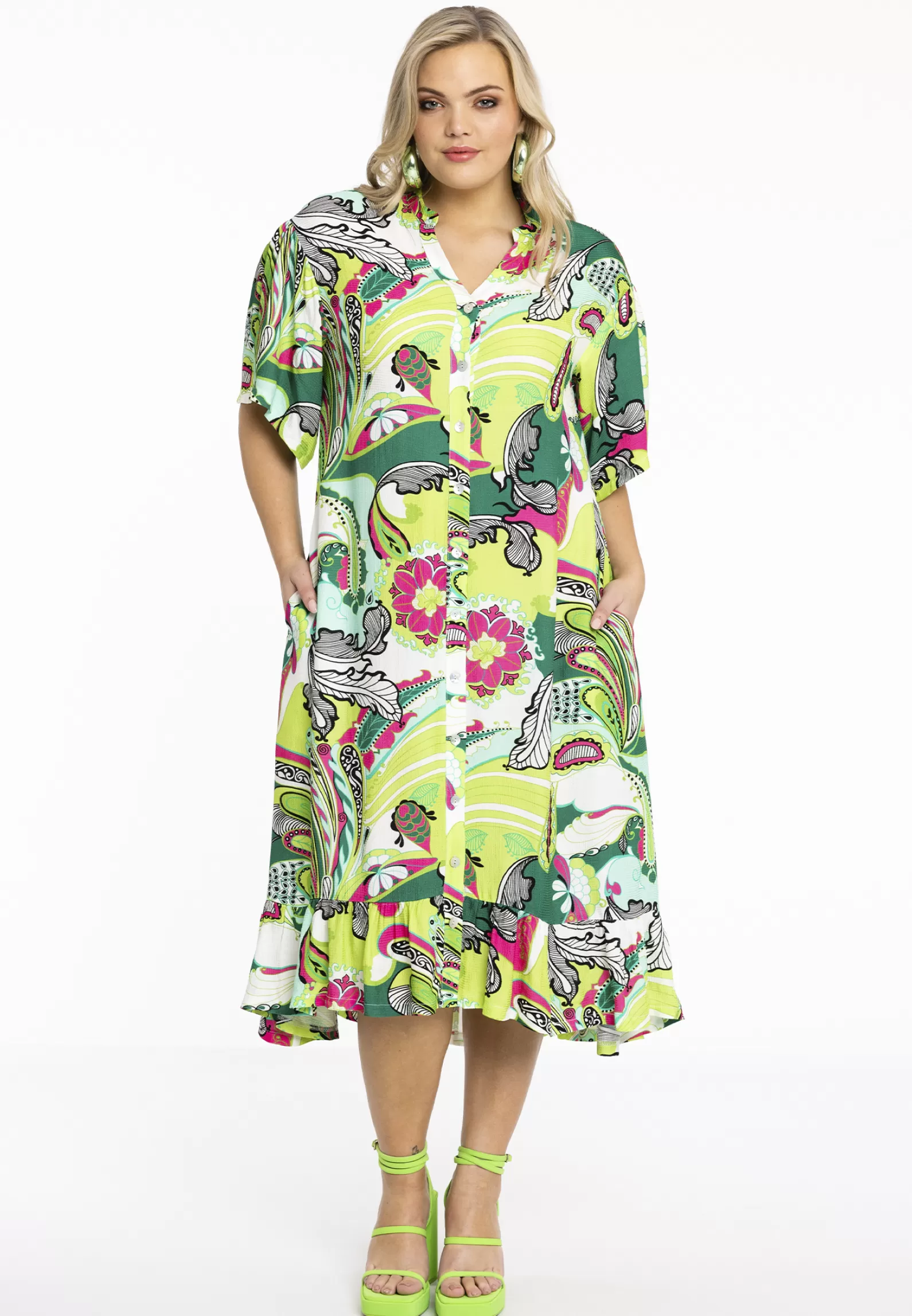 Sale Dress Oversized Frilled Amalfi Women Dresses