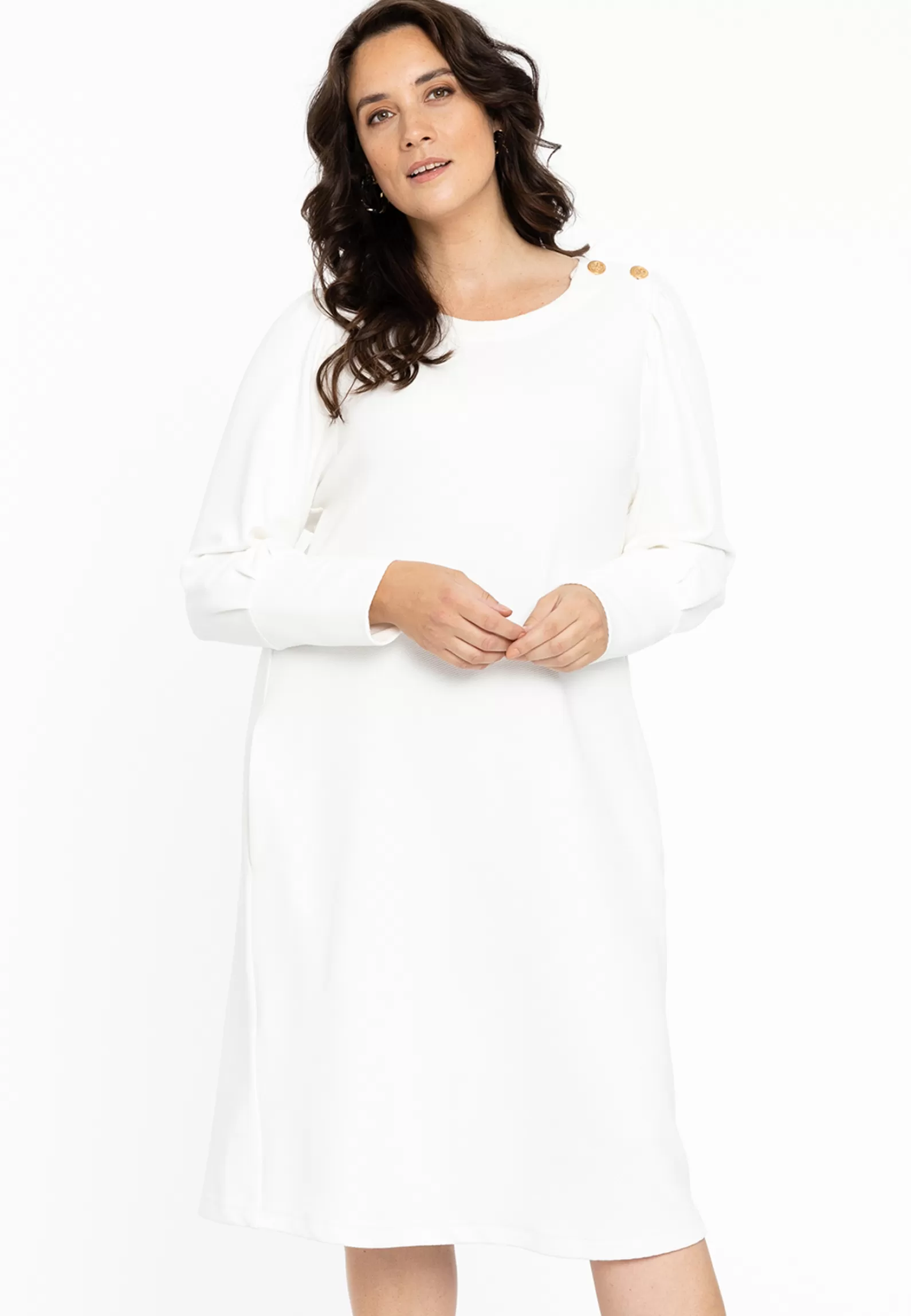 Cheap Dress Puff Sleeve Diagonal Women Dresses