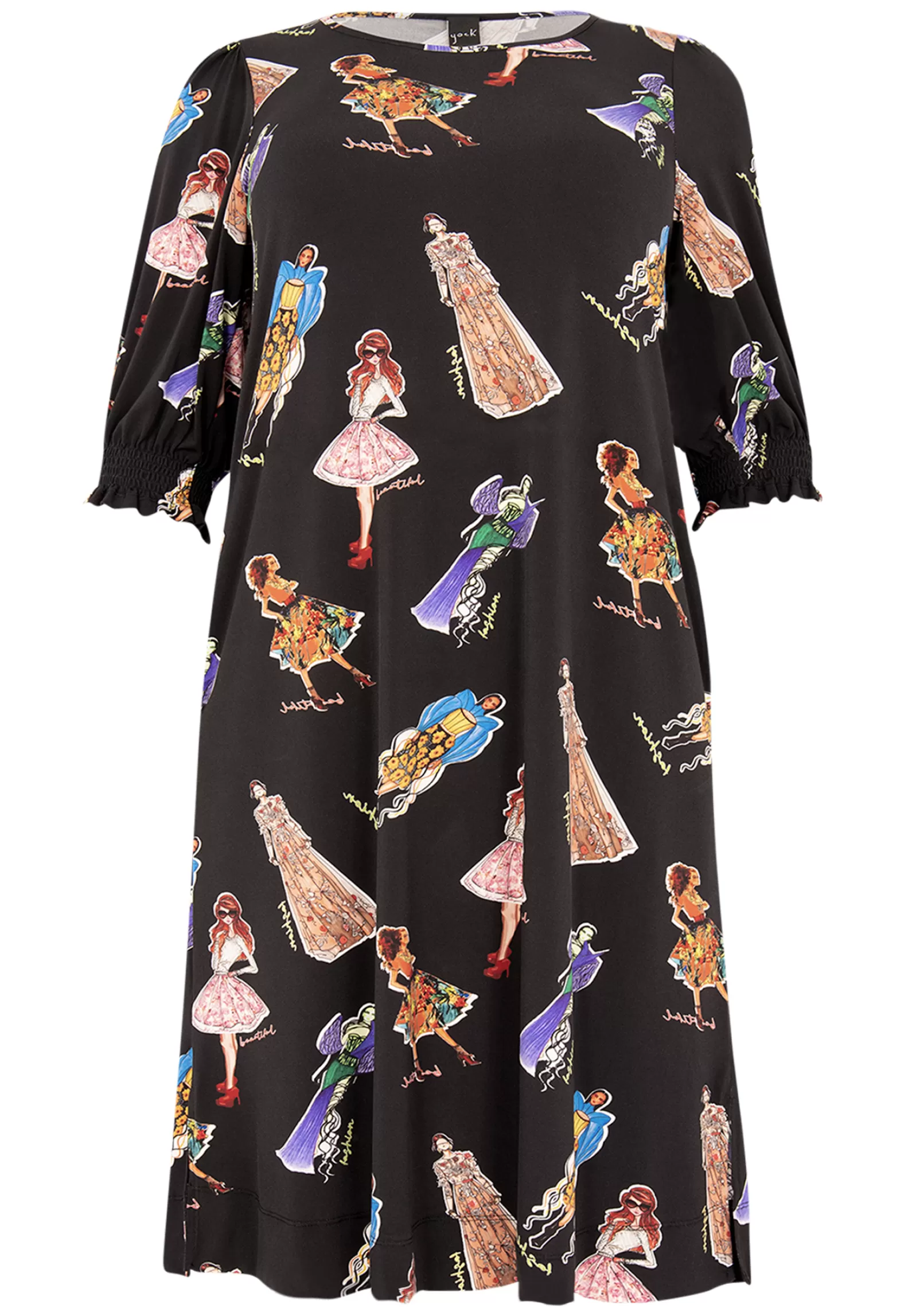 Outlet Dress Puff Sleeve Dolls Women Dresses