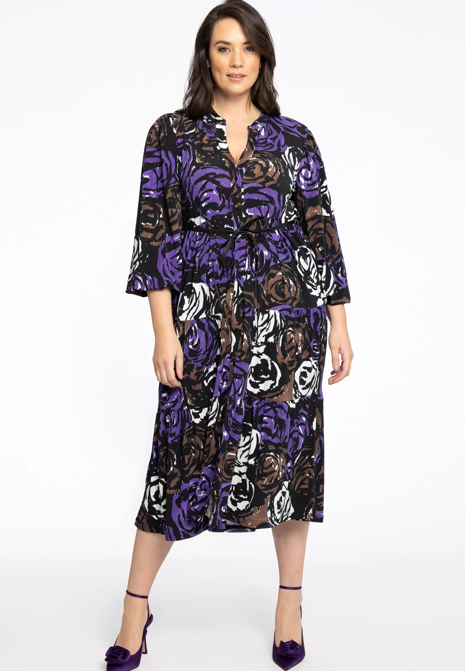 Cheap Dress Puff Sleeve Rosy Women Dresses