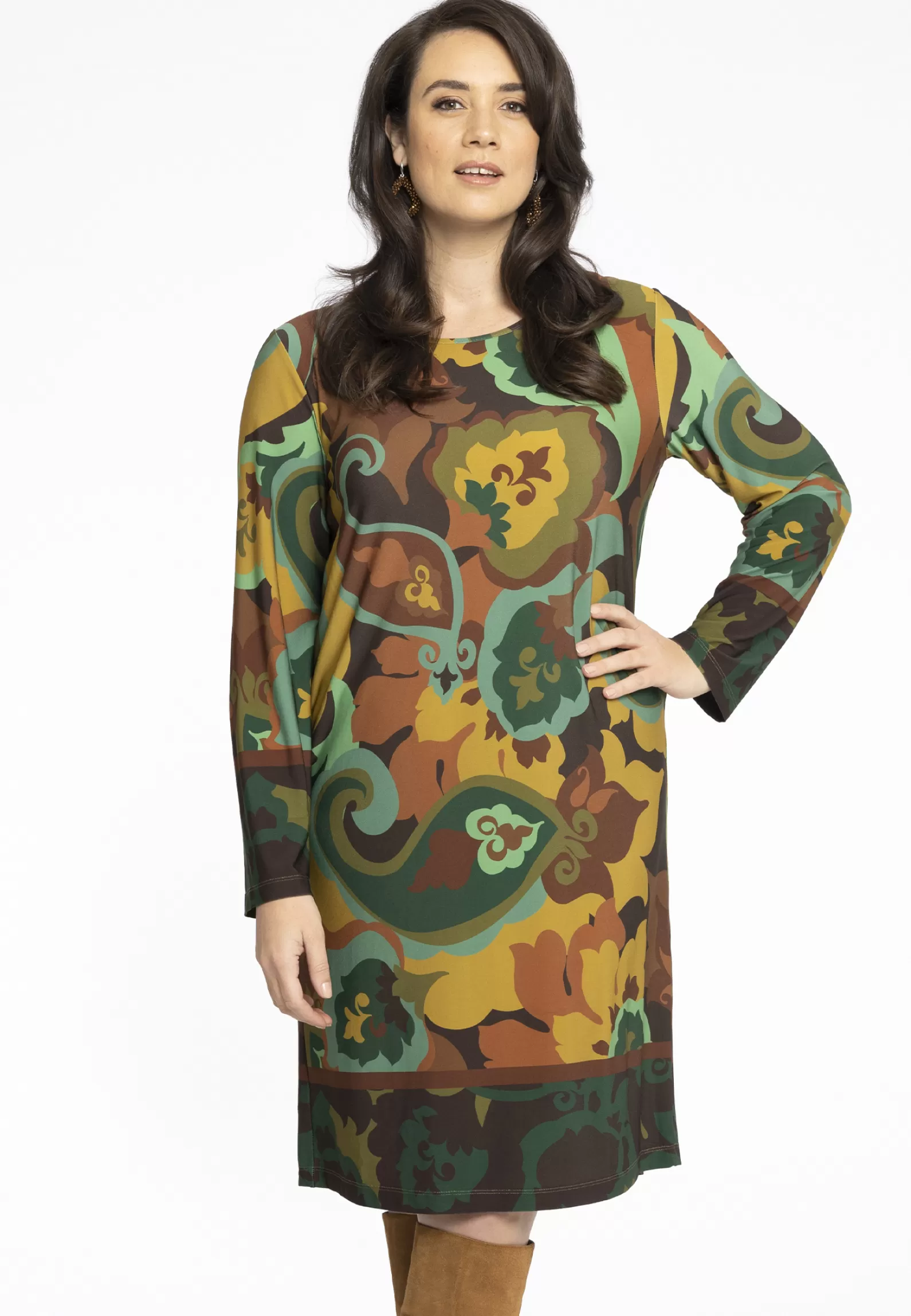 Online Dress Round Neck Maude Women Dresses