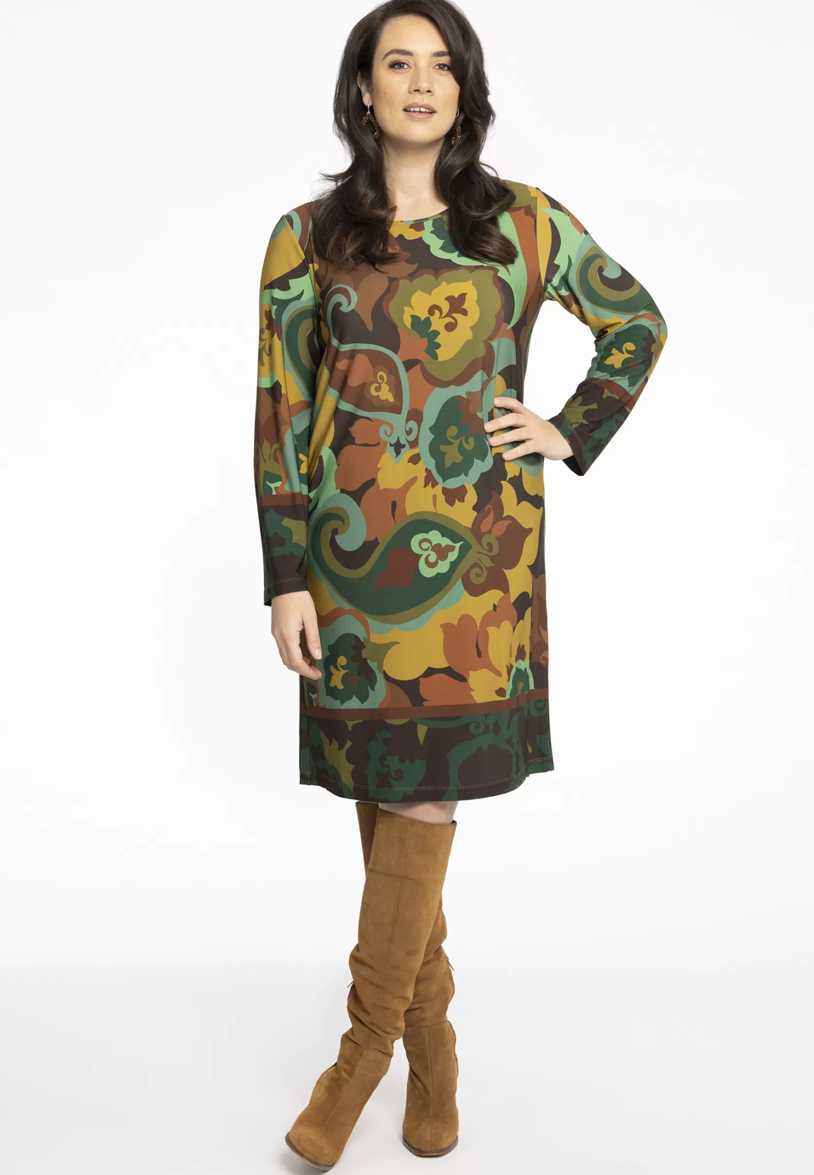 Online Dress Round Neck Maude Women Dresses