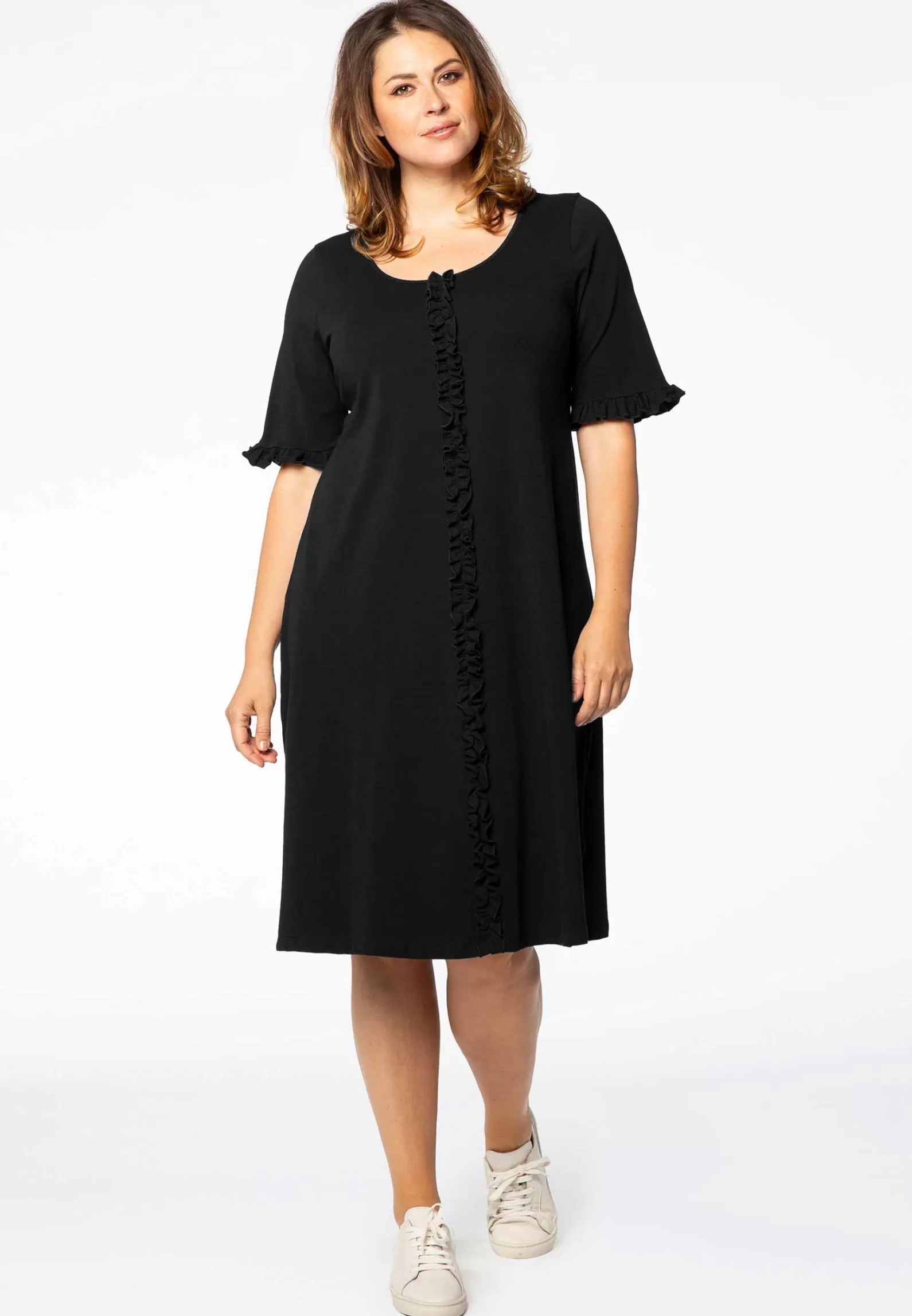 Sale Dress Ruffled Organic Cotton Women Dresses