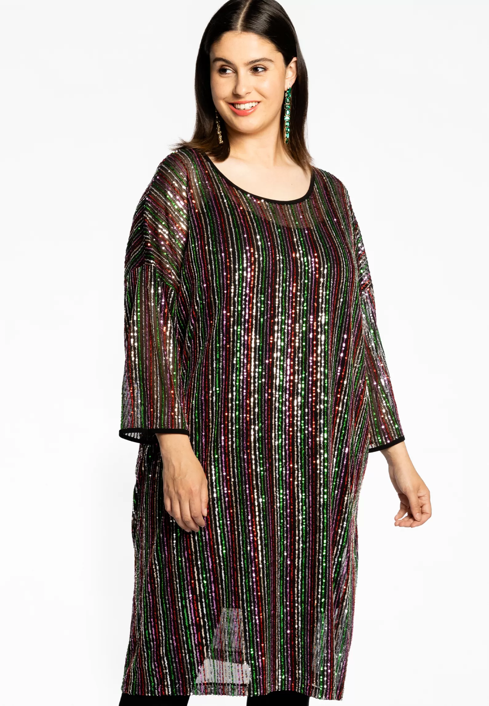 Store Dress Sequins Rainbow Women Dresses