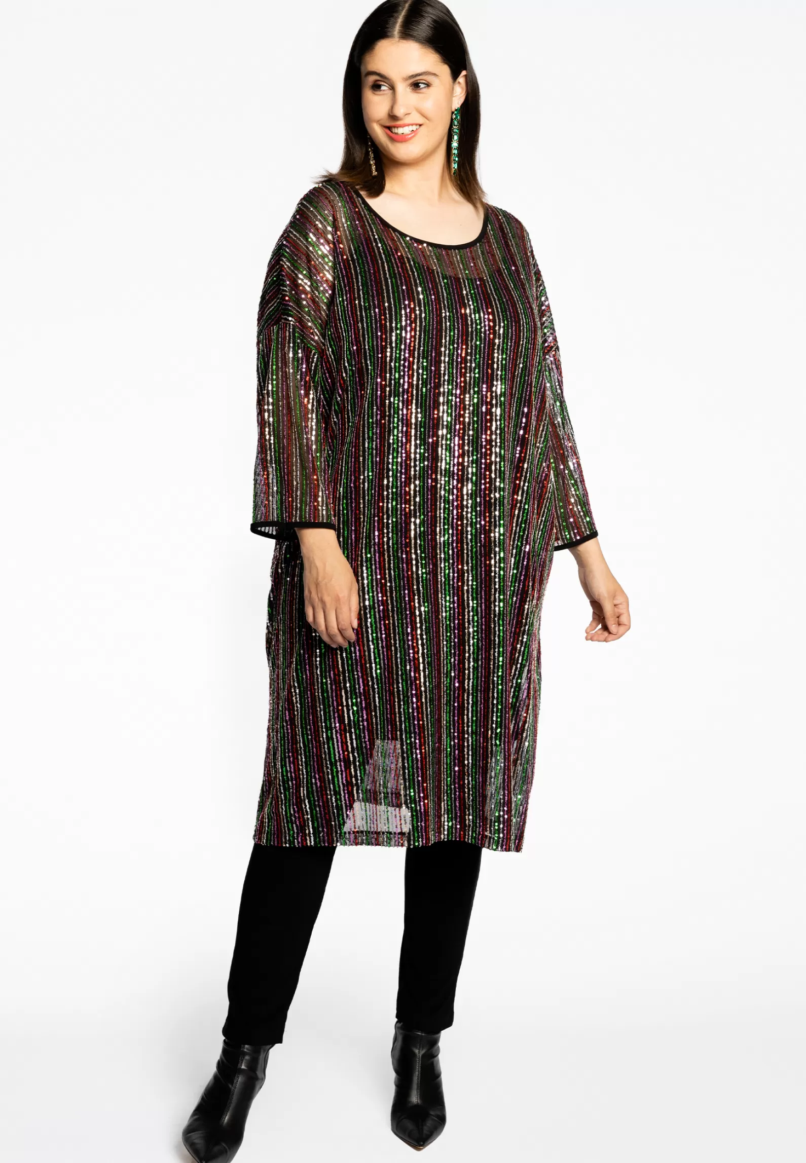 Store Dress Sequins Rainbow Women Dresses