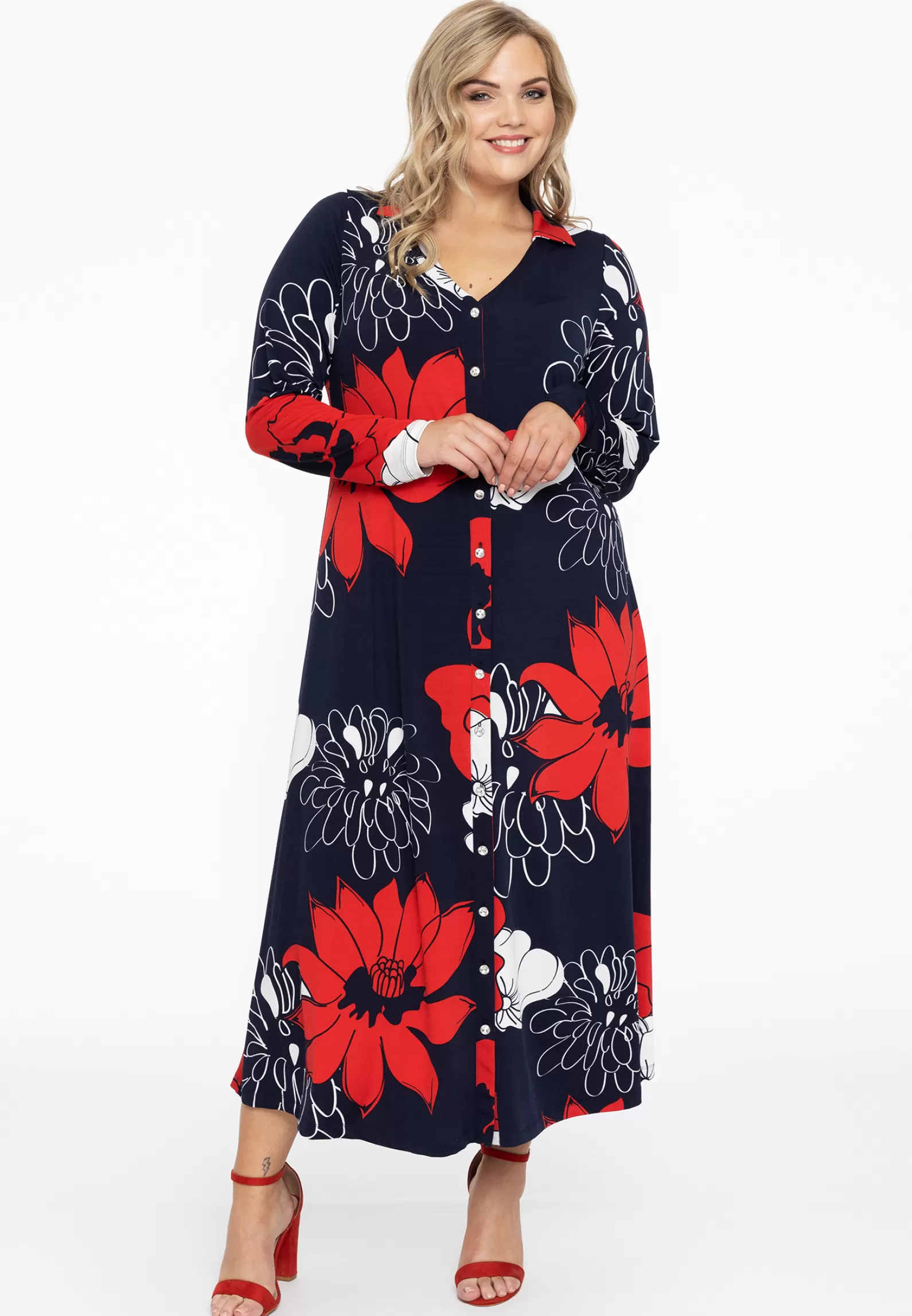 Flash Sale Dress Strass Buttons Poppy Women Dresses