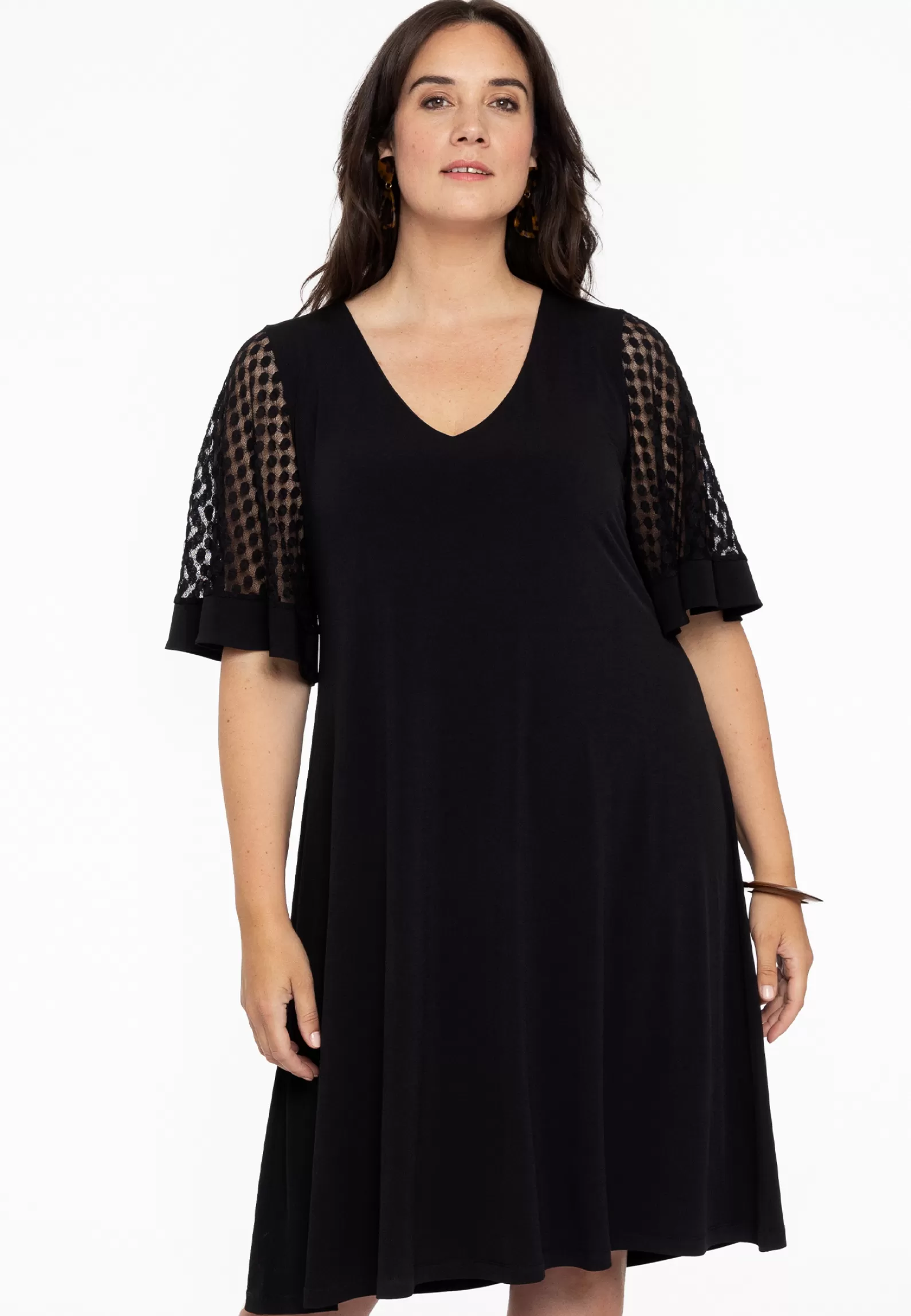 Sale Dress V-Neck Lace Women Dresses