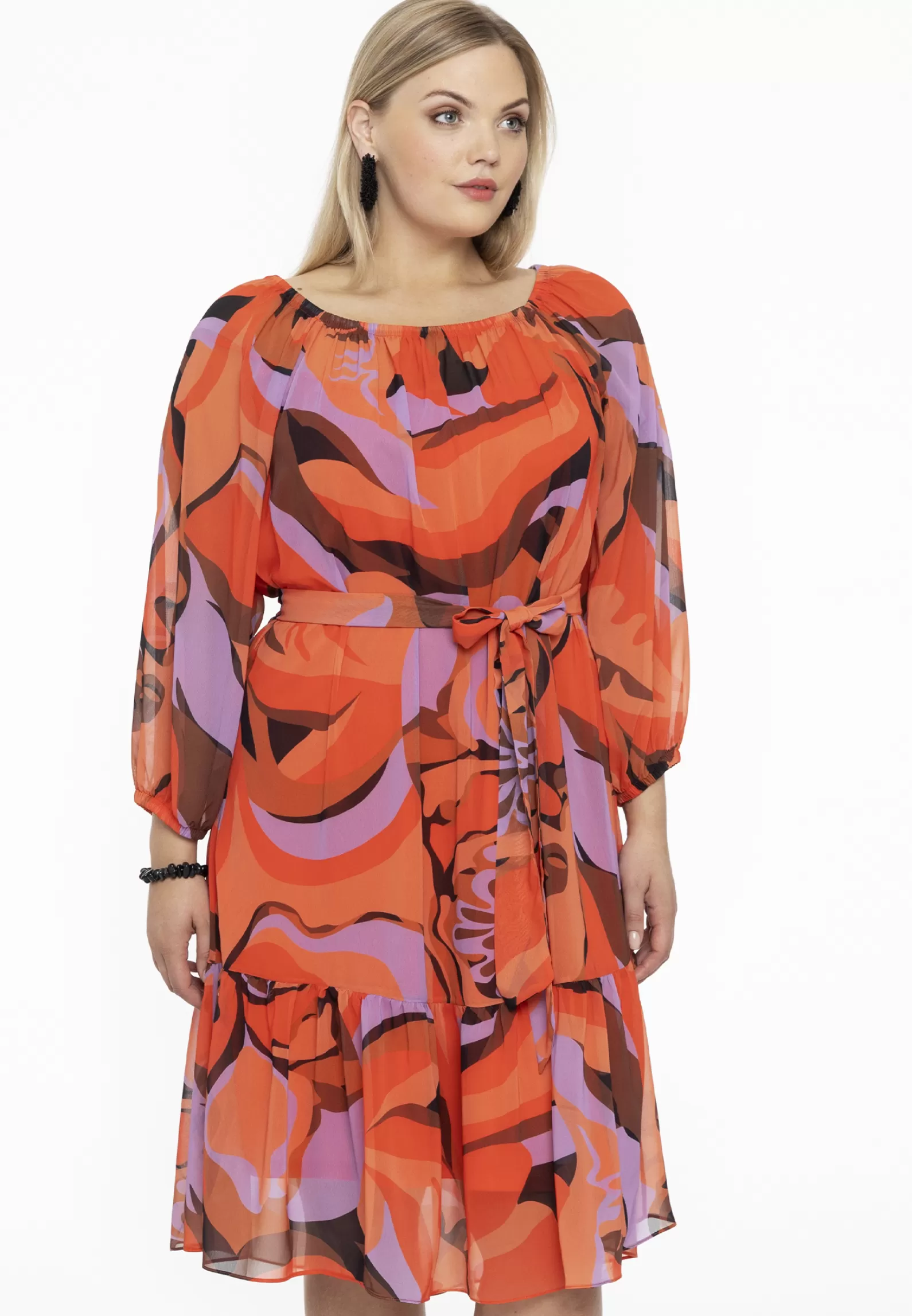 Discount Dress Wide Belt Kae Women Dresses