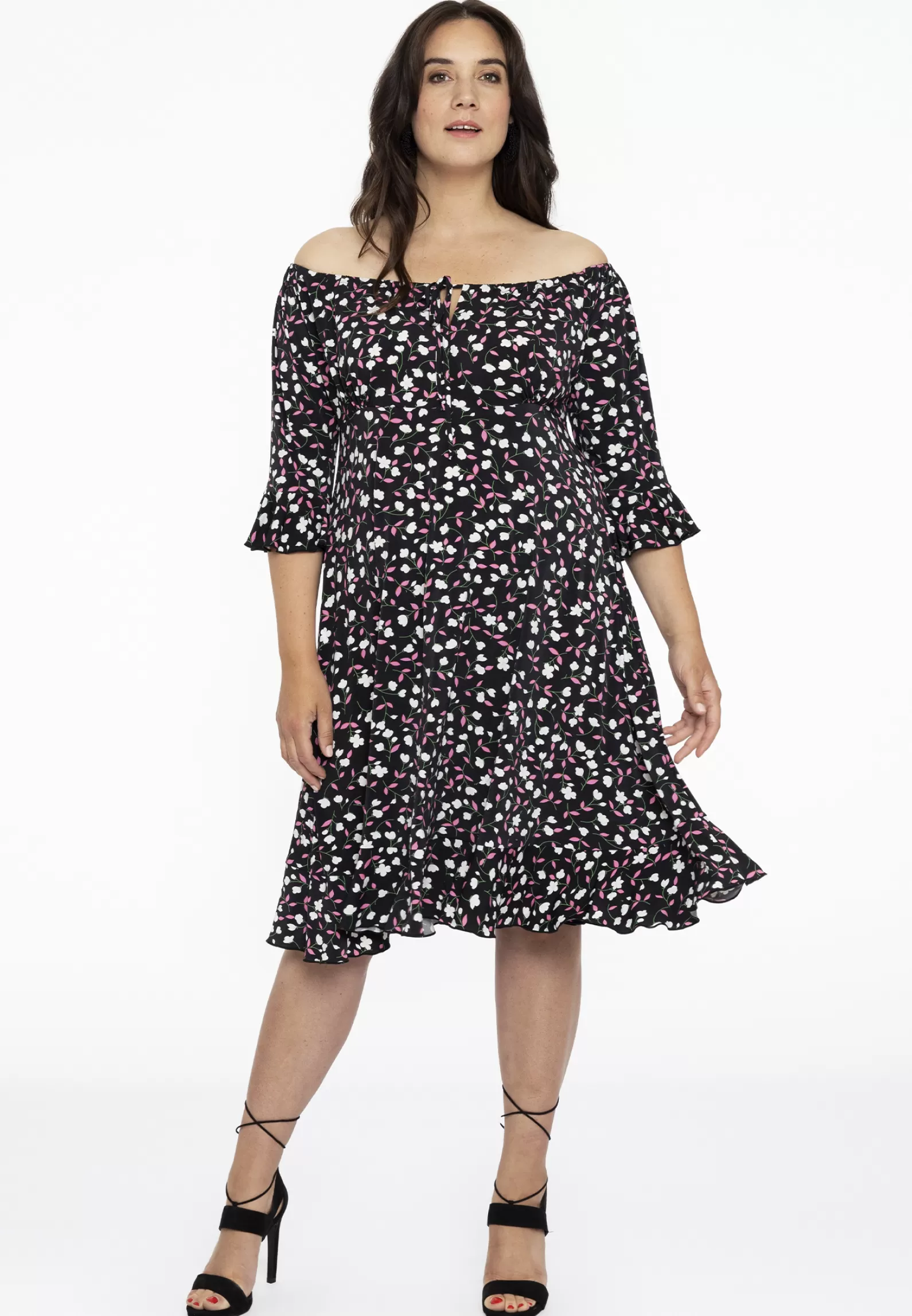 Online Dress Wide Neck Bellis Women Dresses