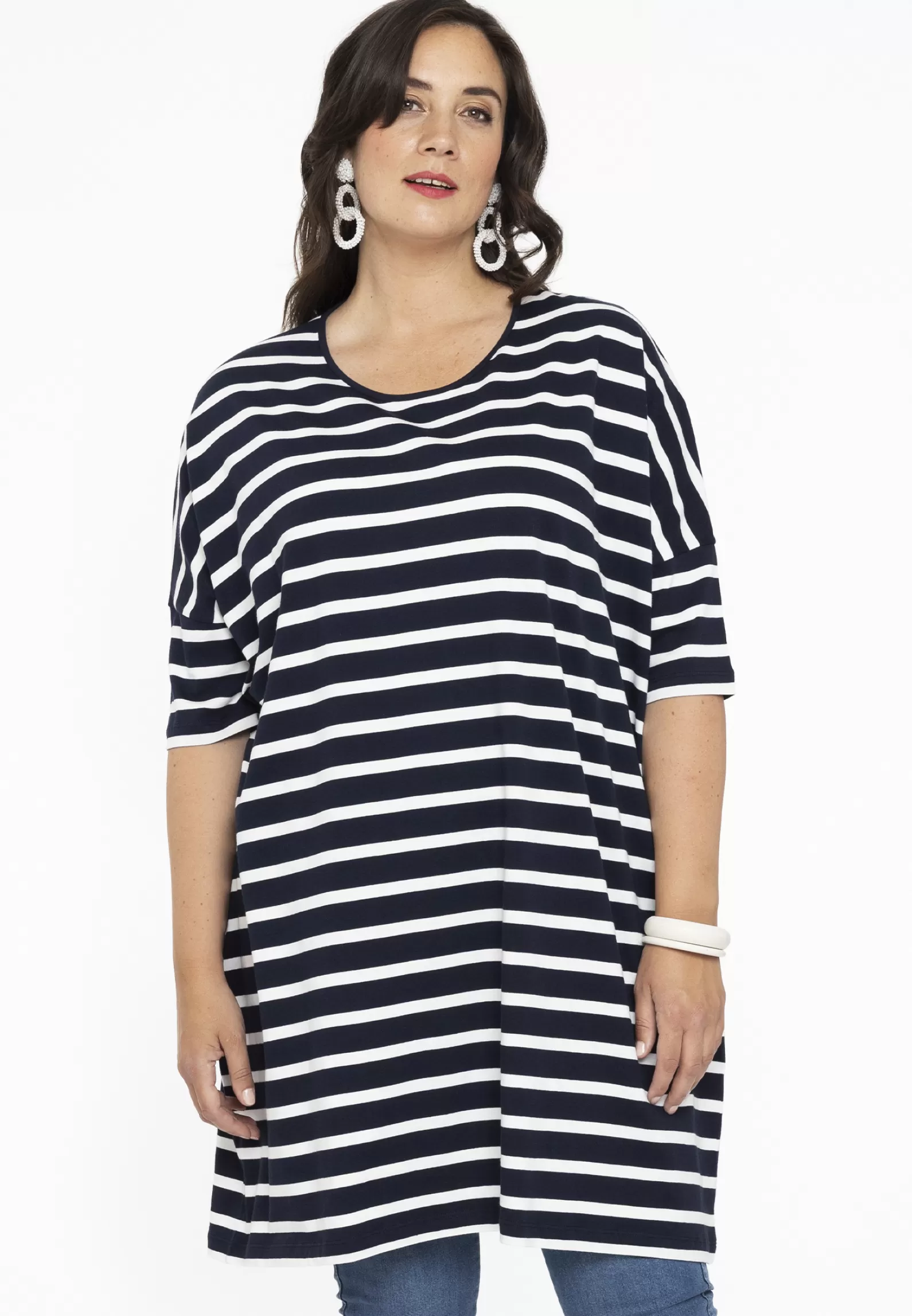 Sale Dress Wide T Breton Women Dresses
