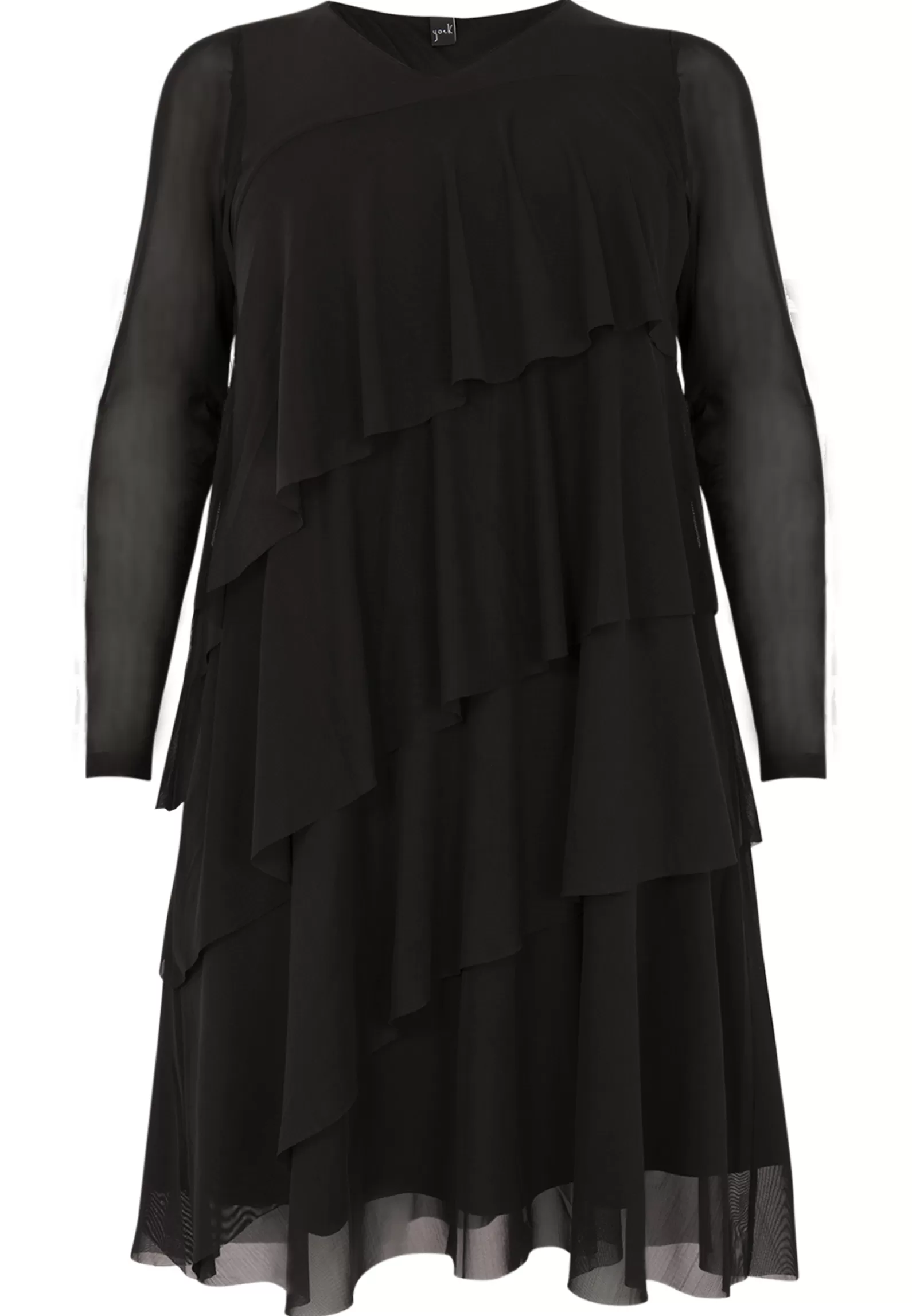 Discount Dress With Frills Women Dresses