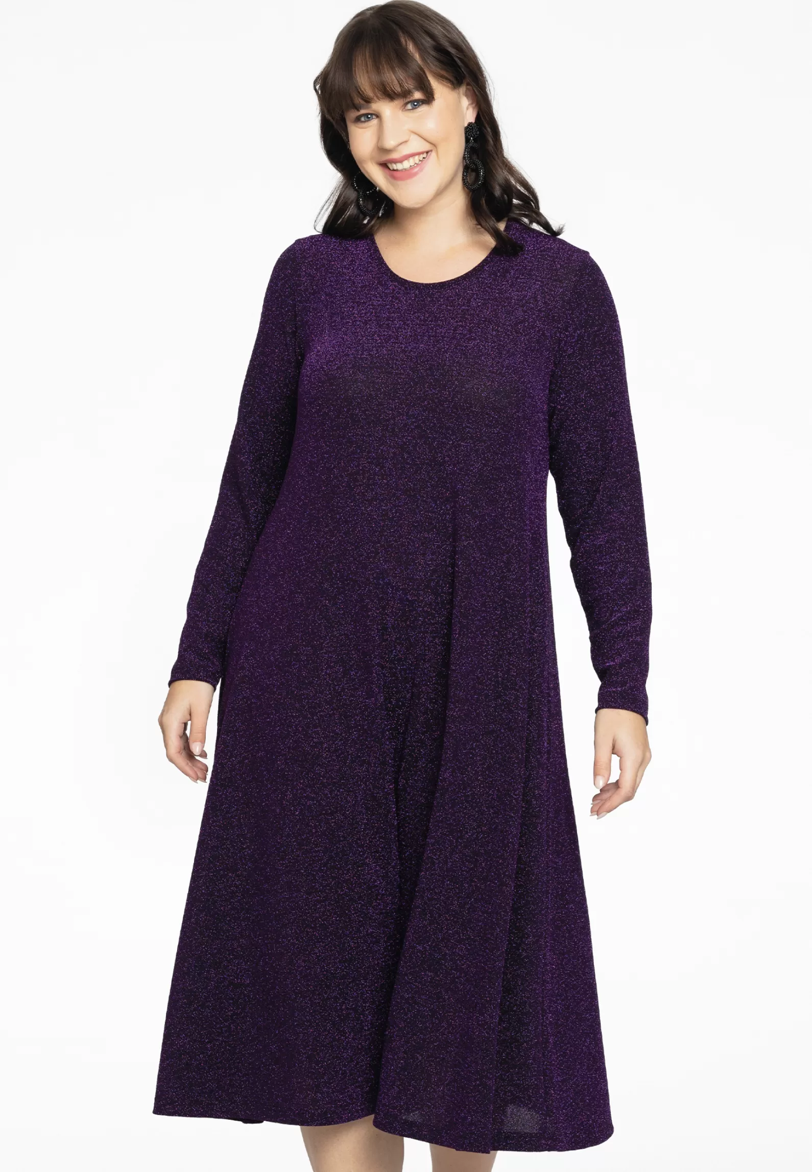 New Dress Zipped Back Lurex Women Dresses