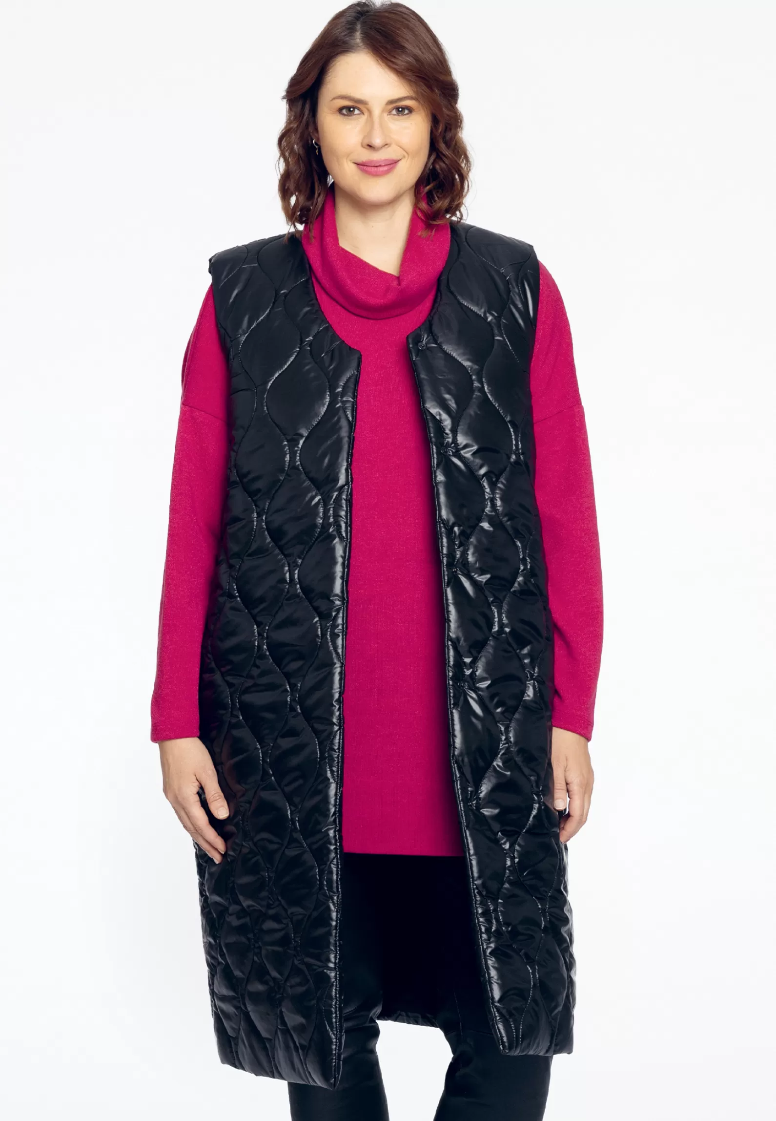 Store Gilet Quilted Women Sweaters & Cardigans
