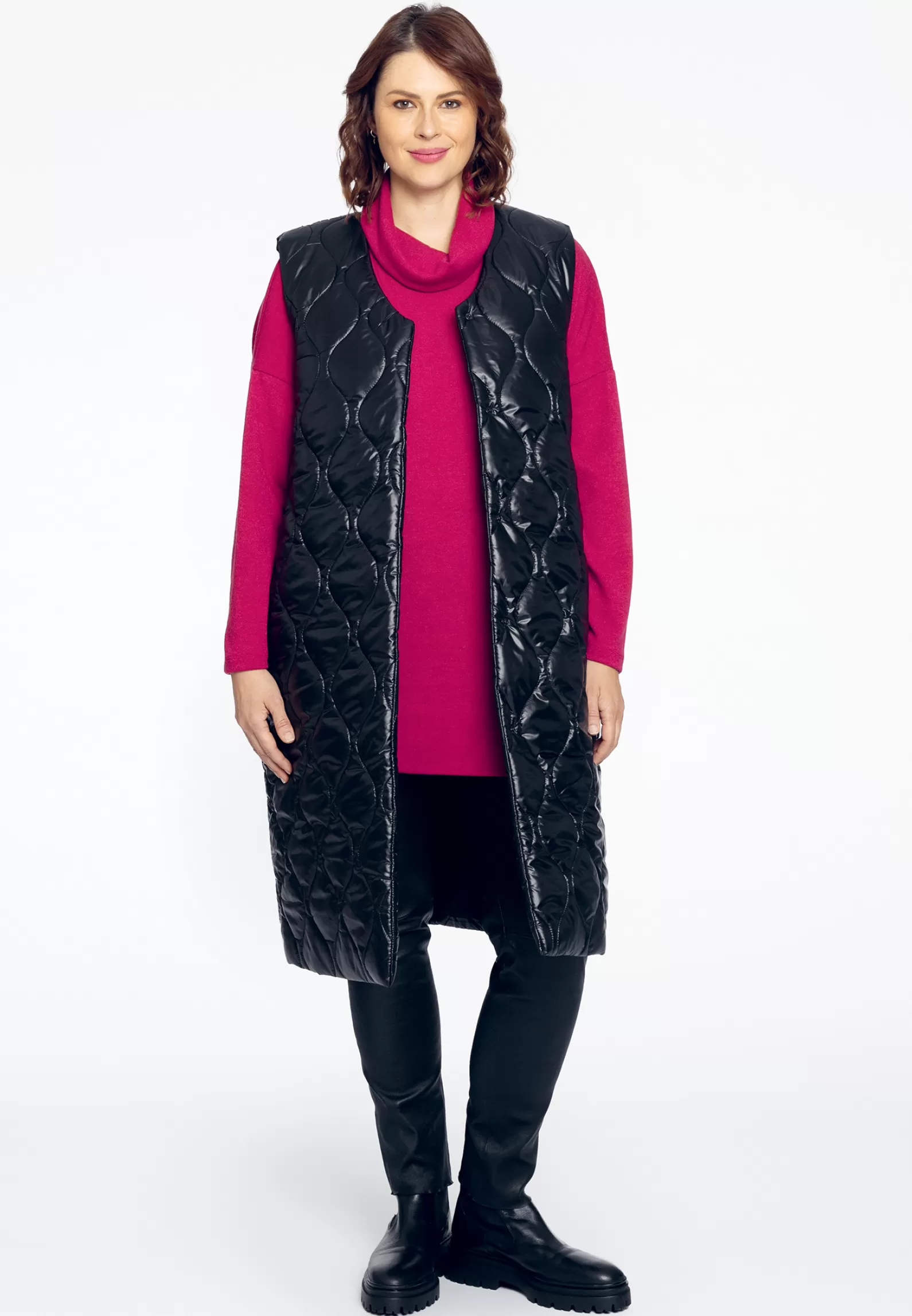 Store Gilet Quilted Women Sweaters & Cardigans