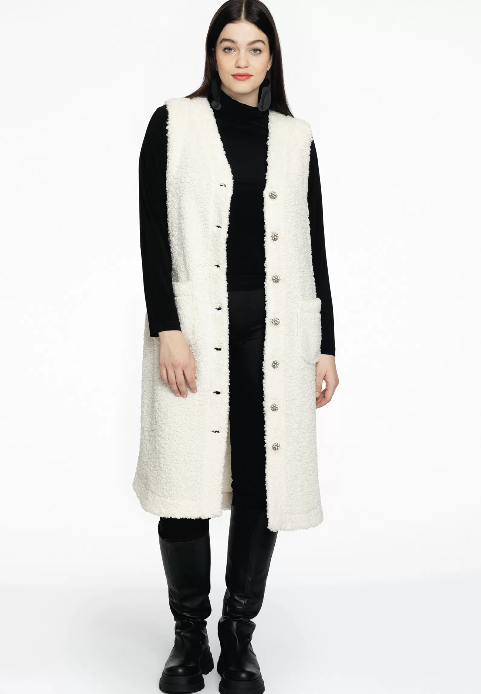Cheap Jacket Sleeveless Teddy Women Coats & Blazers
