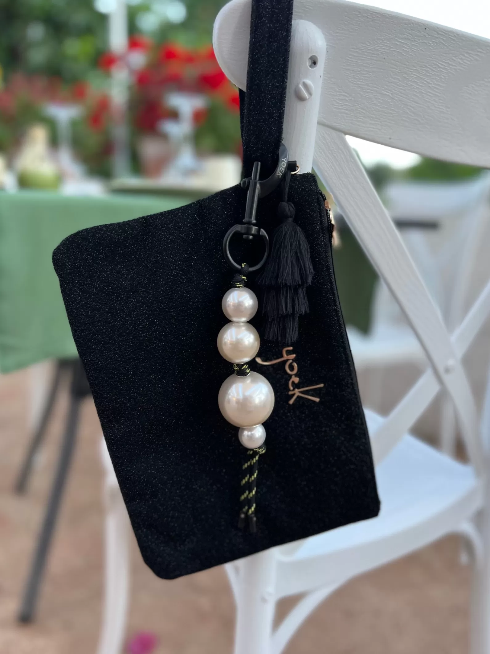 Flash Sale Key Chain Pearl Women Beauty & Accessories