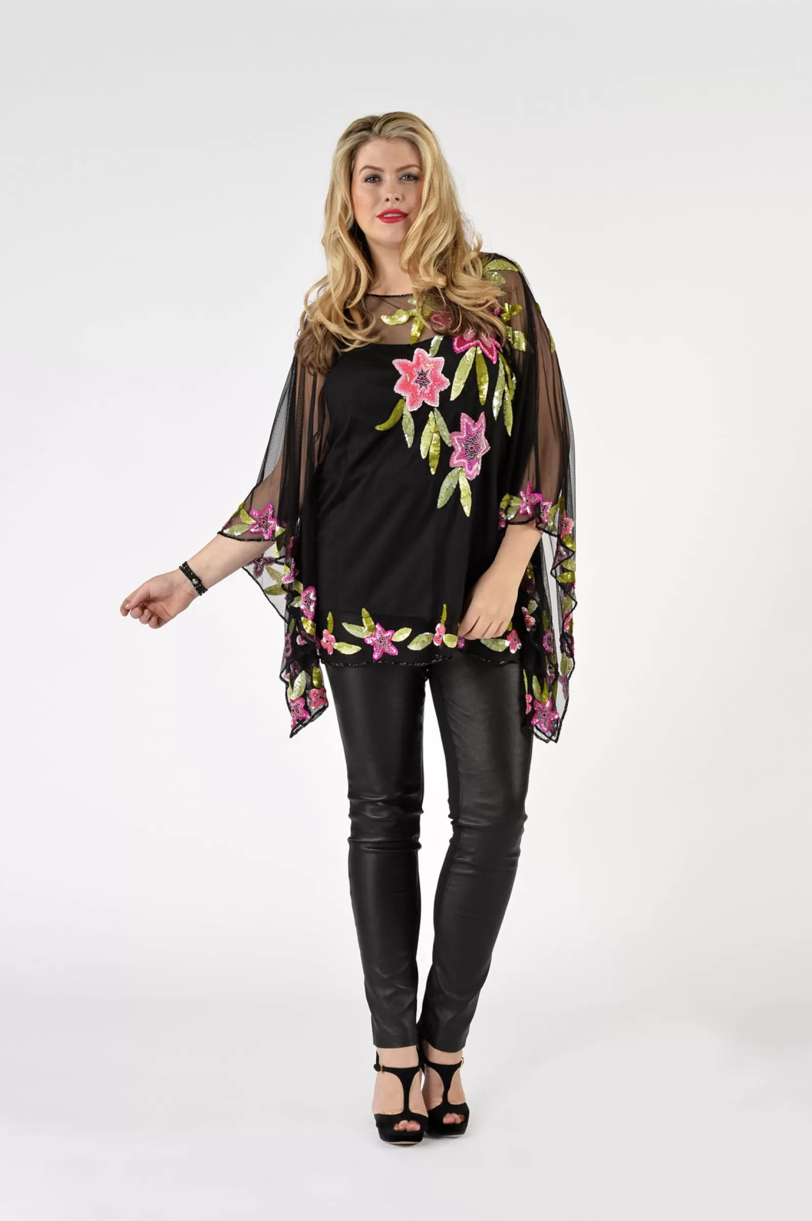 New Legging Half Stretch Leather Women Basics