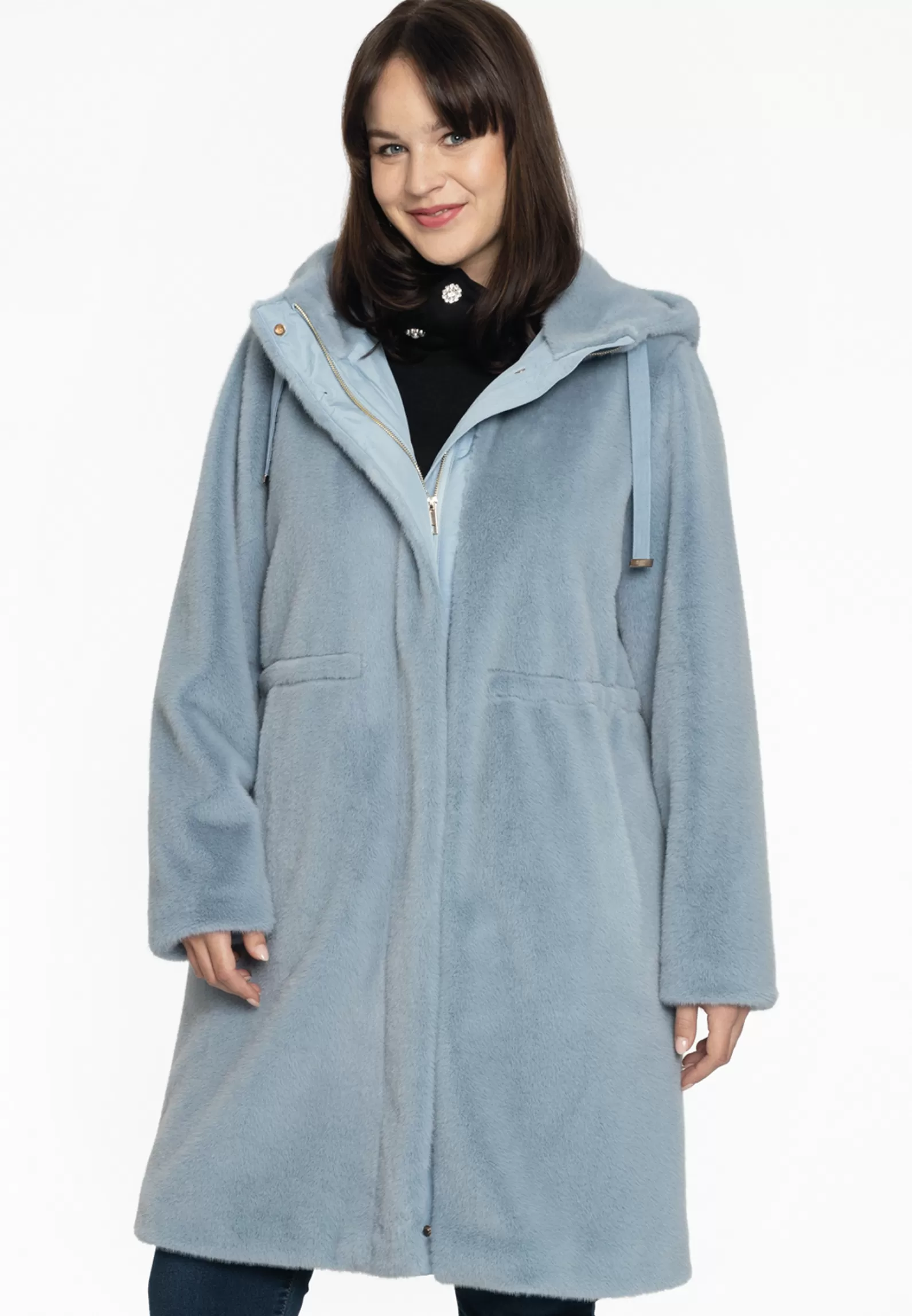 Clearance Parka Faux Fur Women Coats & Blazers